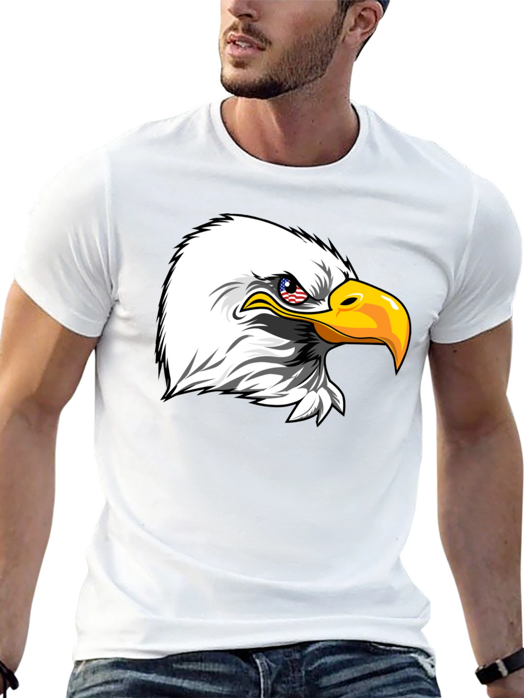 American Eagle Patriotic T-Shirt