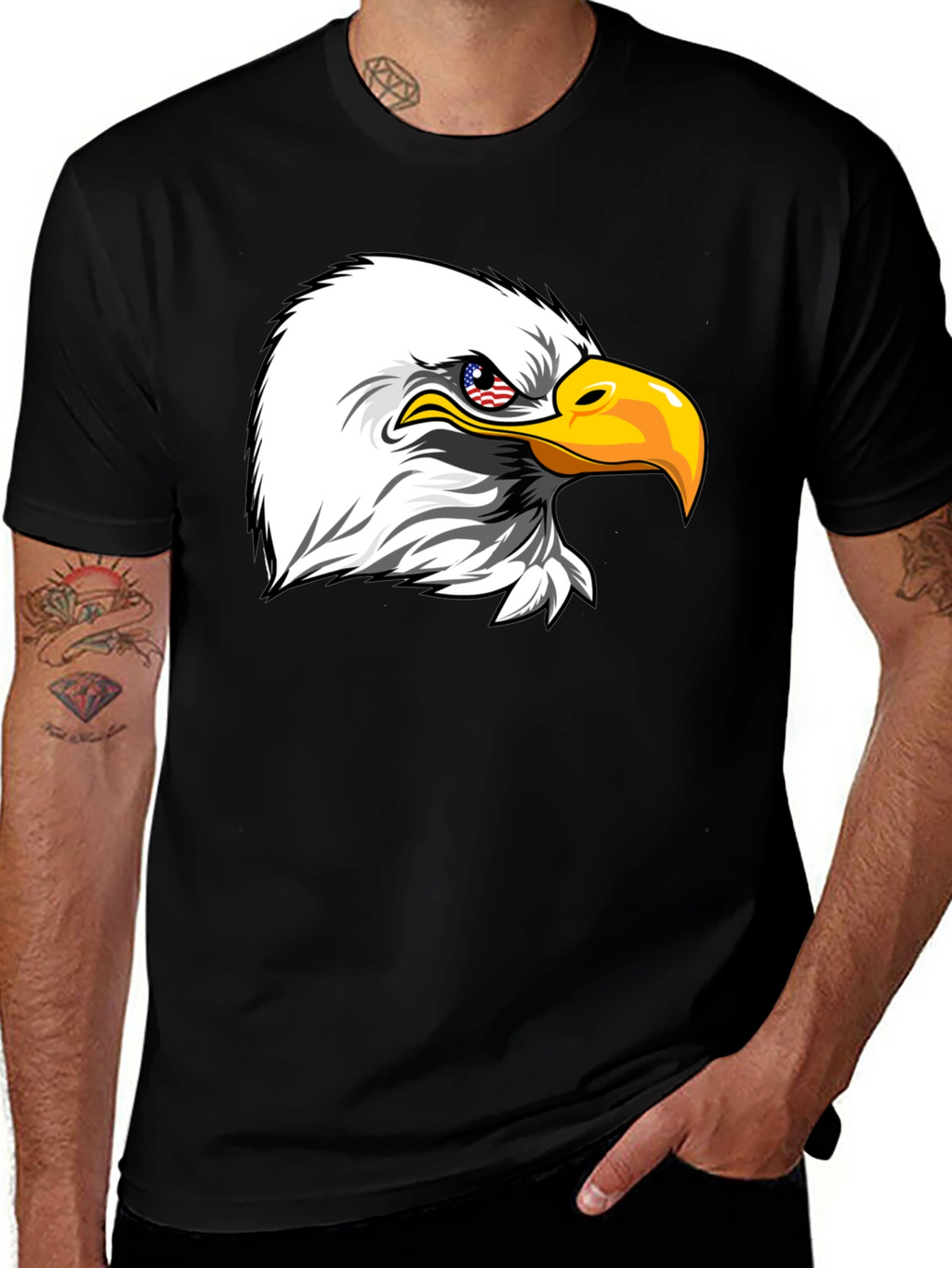 American Eagle Patriotic T-Shirt