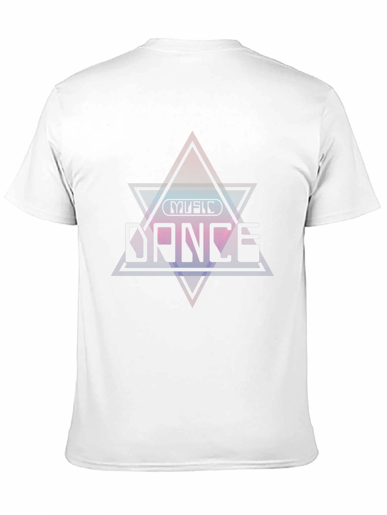 Music Dance Graphic Tee - Stylish Black Cotton T-Shirt