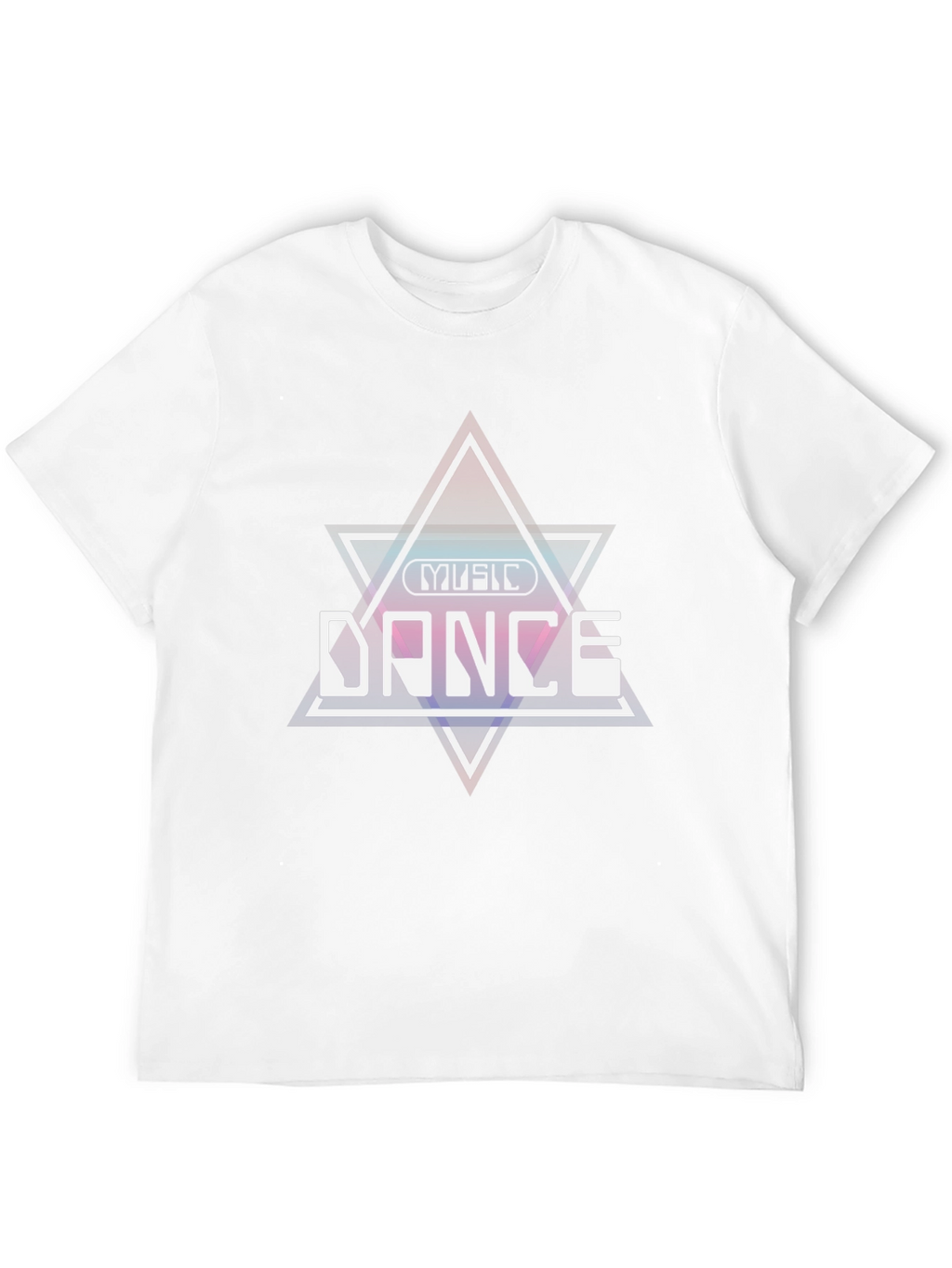 Music Dance Graphic Tee - Stylish Black Cotton T-Shirt
