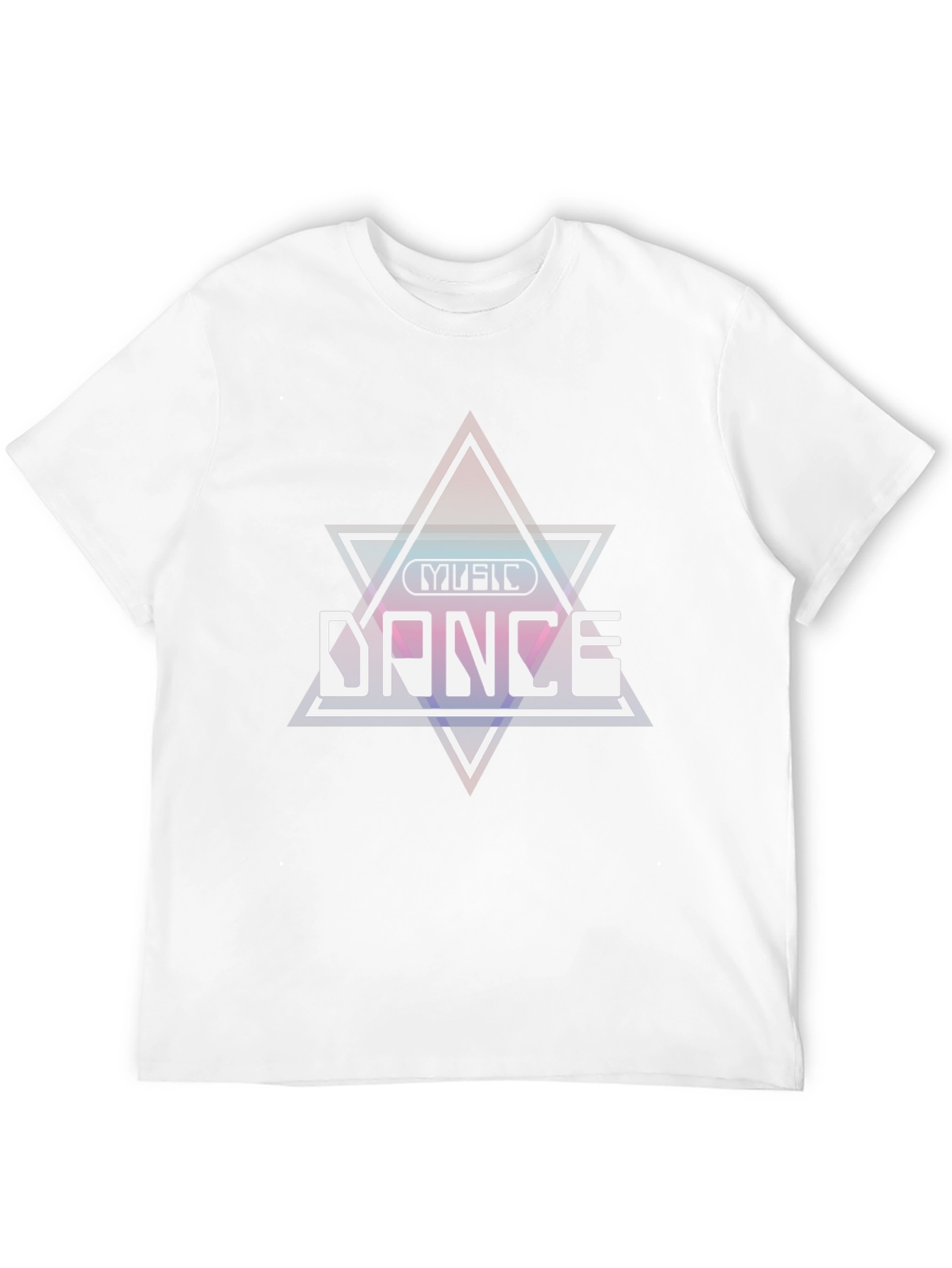 Music Dance Graphic Tee - Stylish Black Cotton T-Shirt