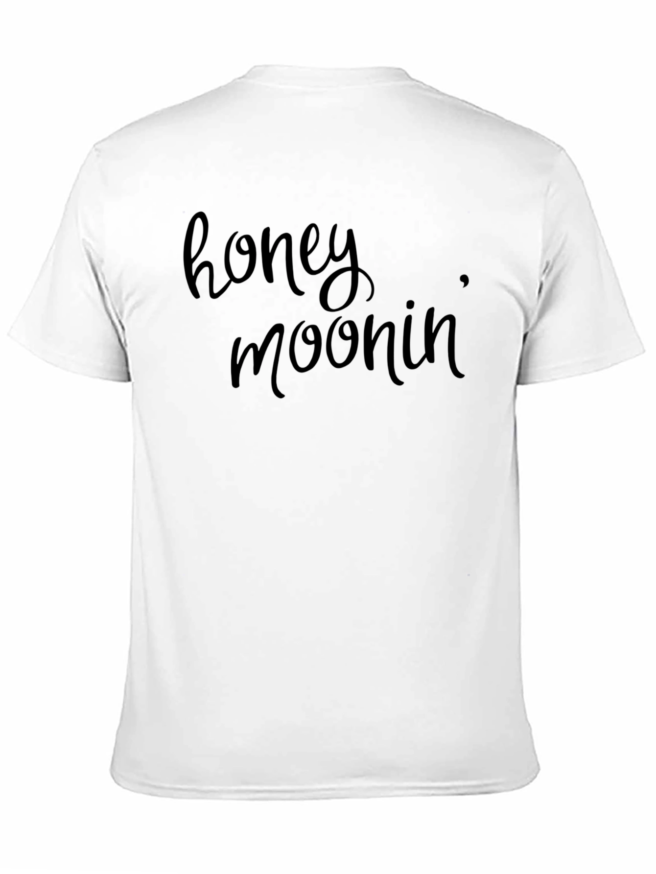 Honeymoonin Black Graphic Tee