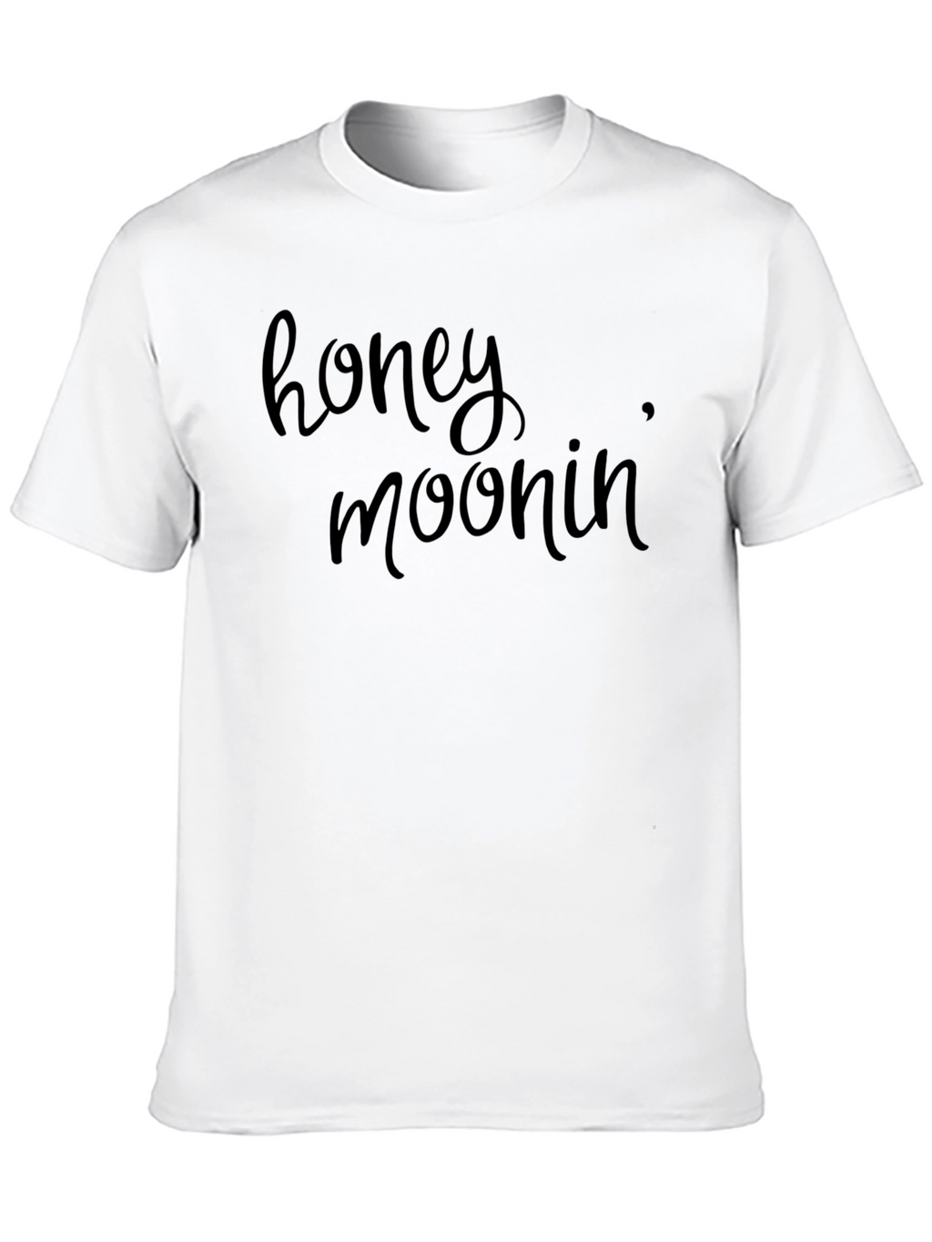 Honeymoonin Black Graphic Tee