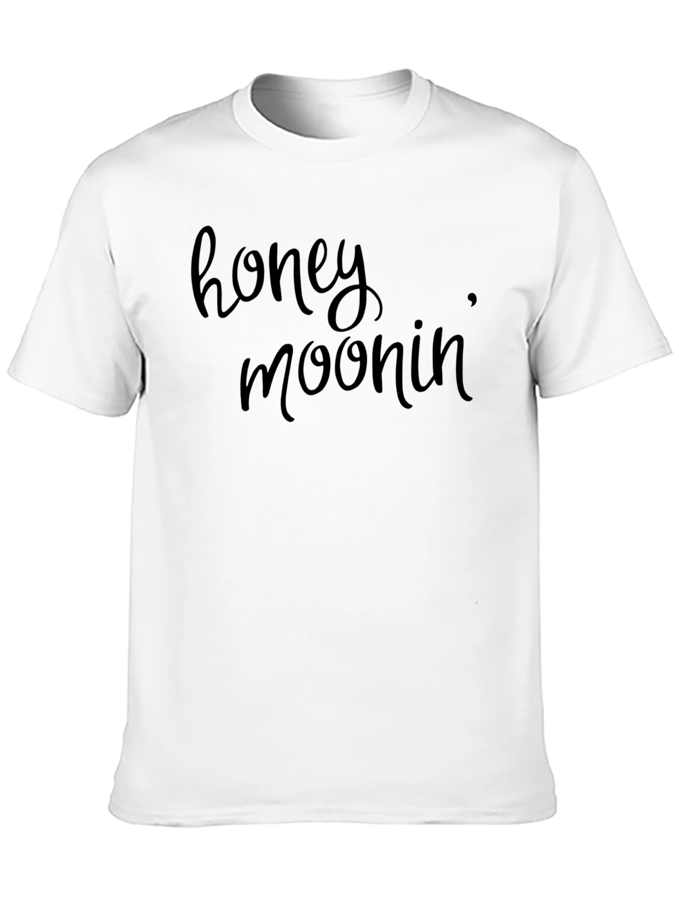 Honeymoonin Black Graphic Tee
