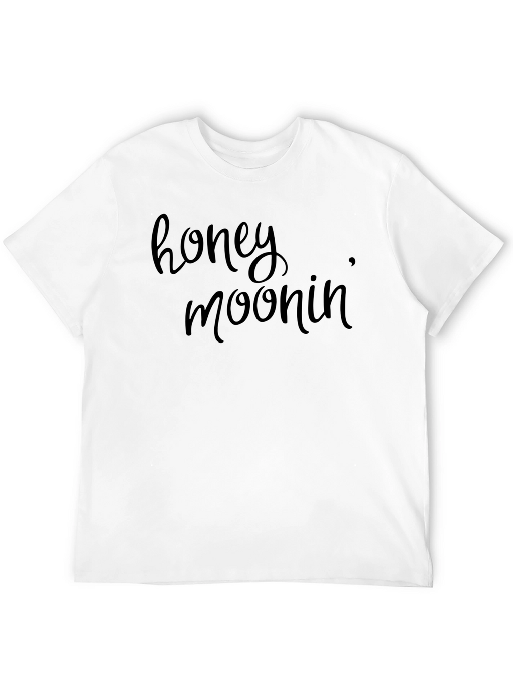 Honeymoonin Black Graphic Tee