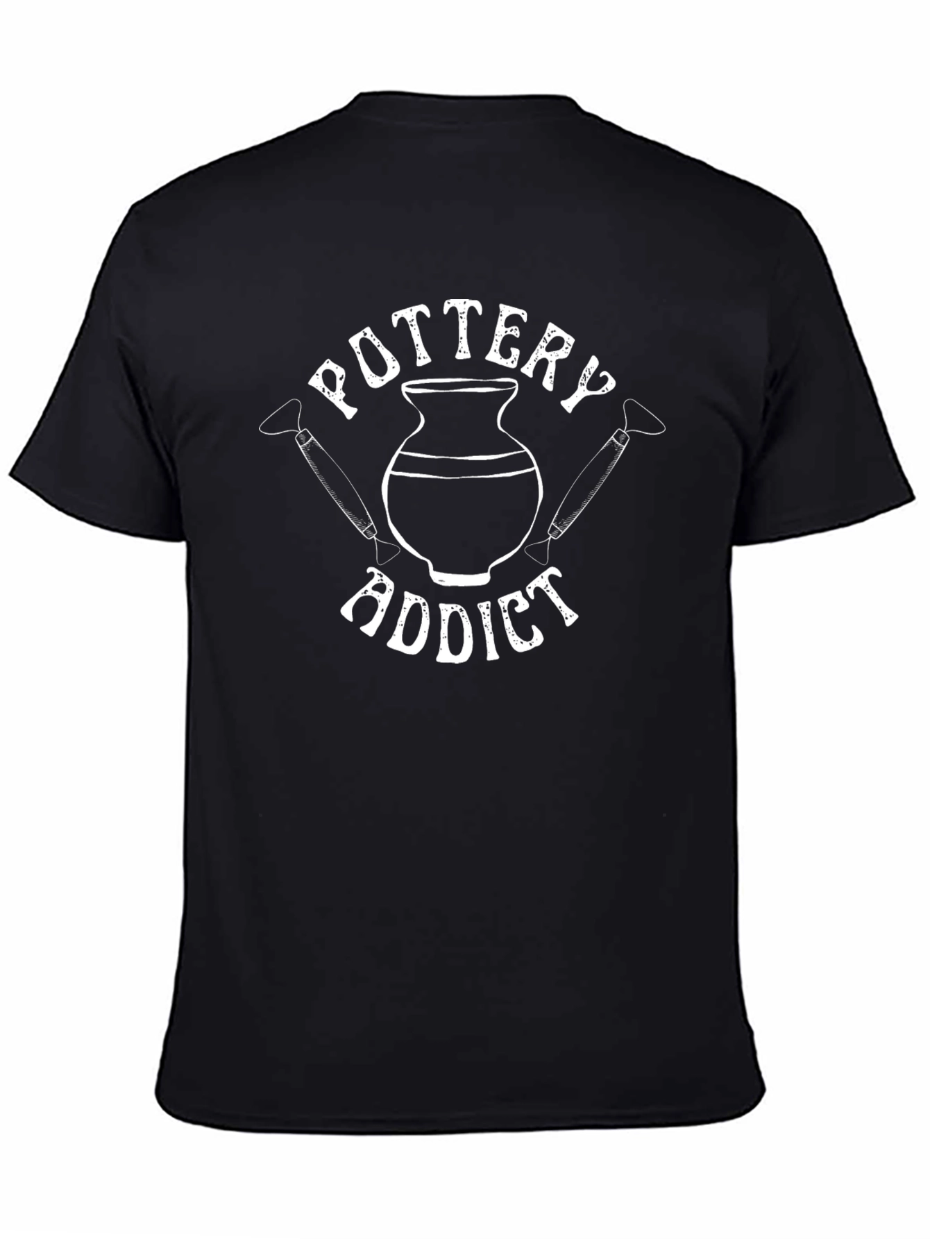 Pottery Addict Graphic Tee - Black T-Shirt