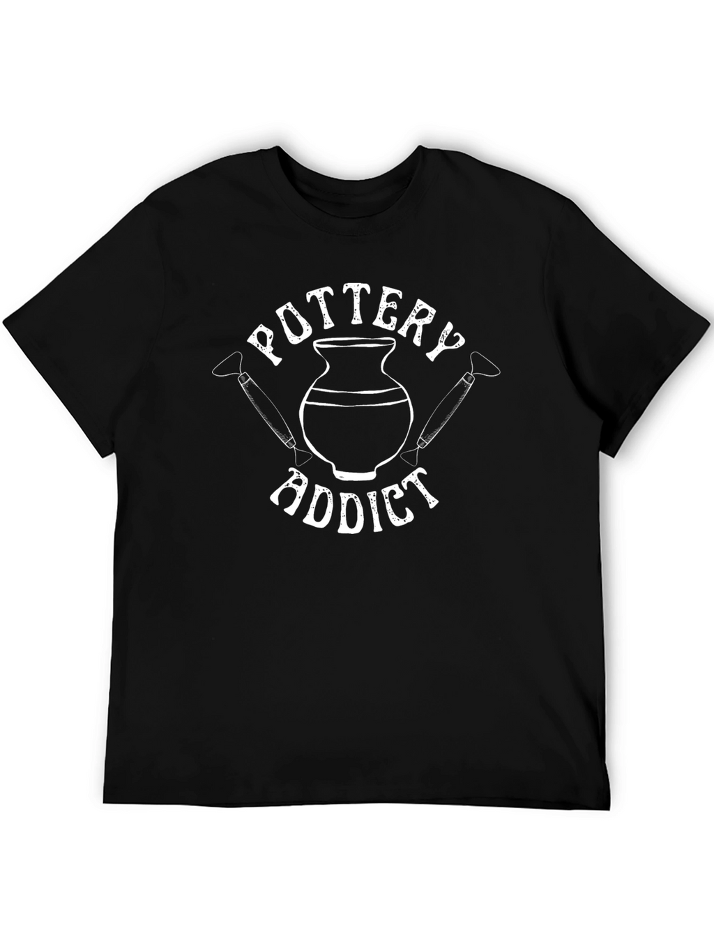 Pottery Addict Graphic Tee - Black T-Shirt