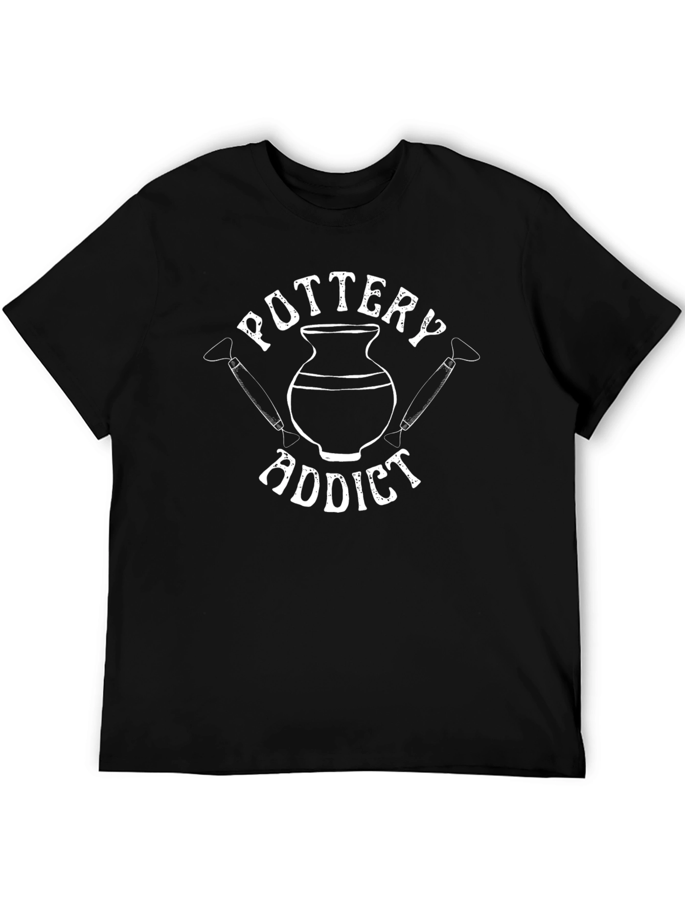 Pottery Addict Graphic Tee - Black T-Shirt