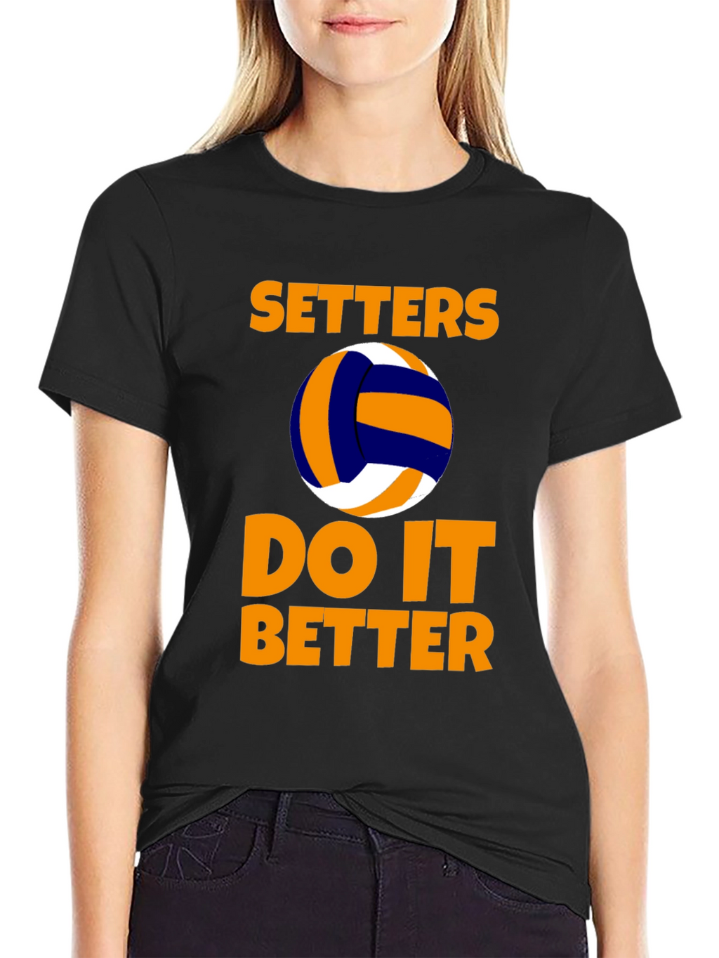 Setters Do It Better Volleyball T-Shirt