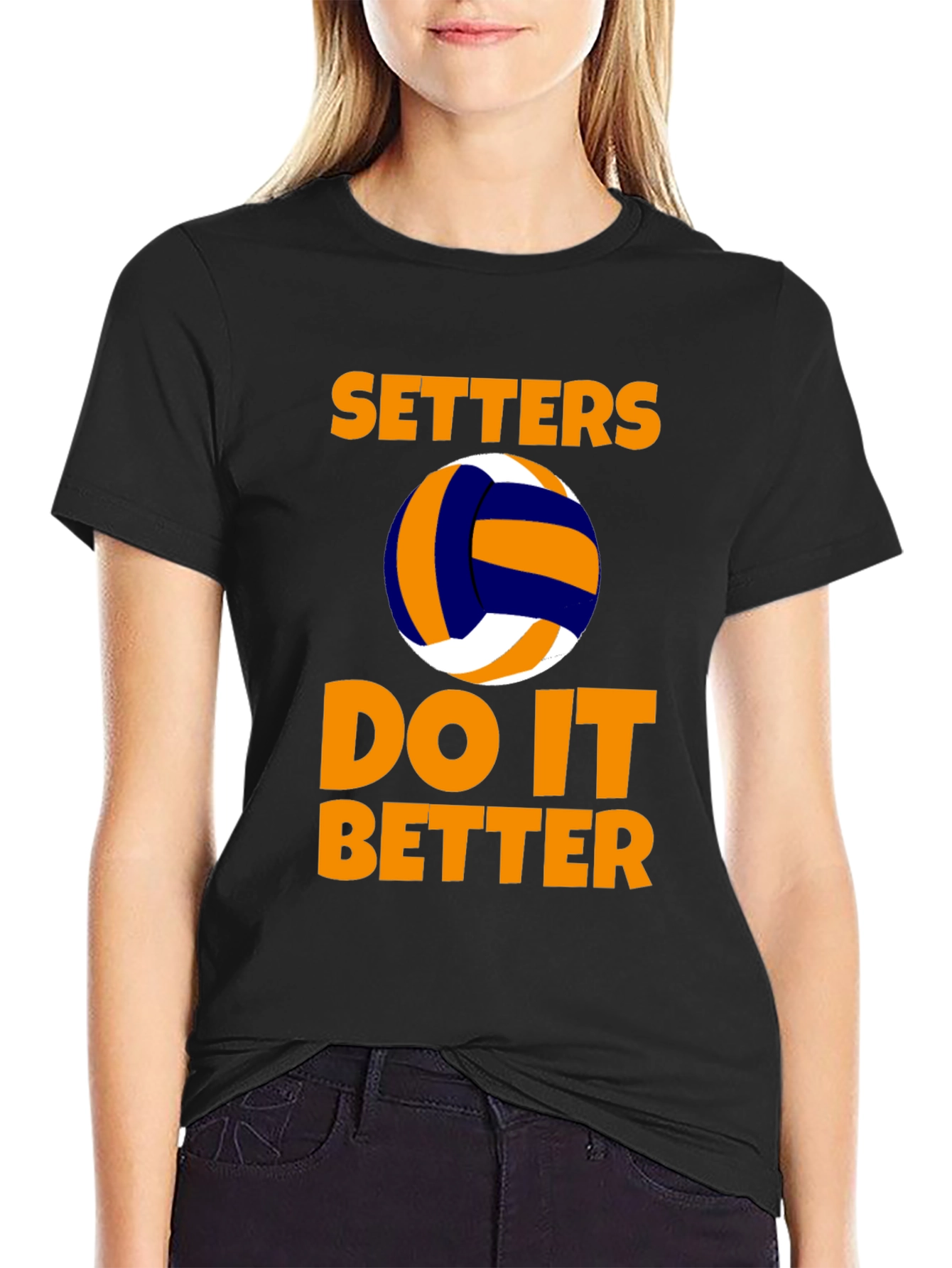 Setters Do It Better Volleyball T-Shirt