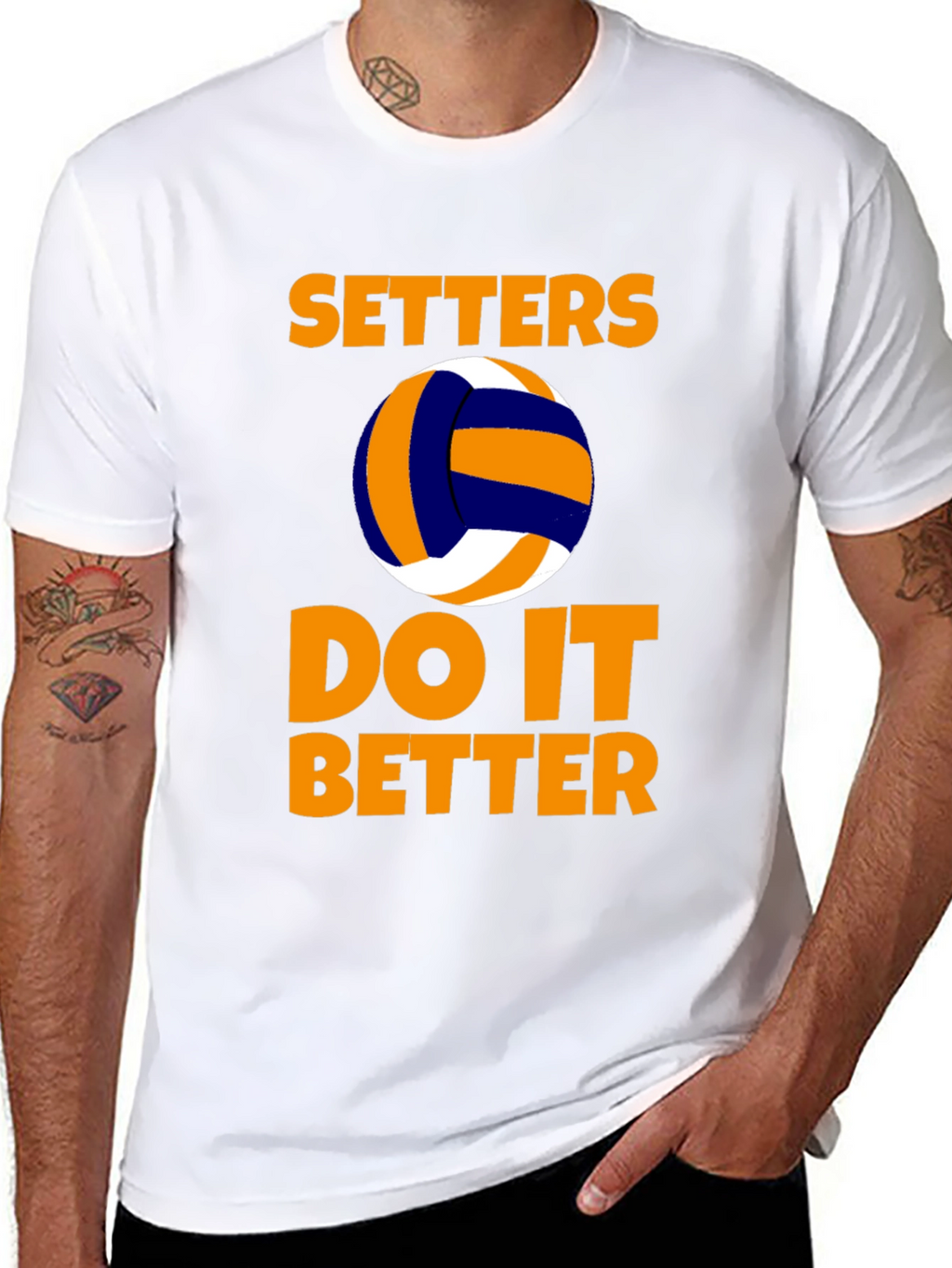 Setters Do It Better Volleyball T-Shirt