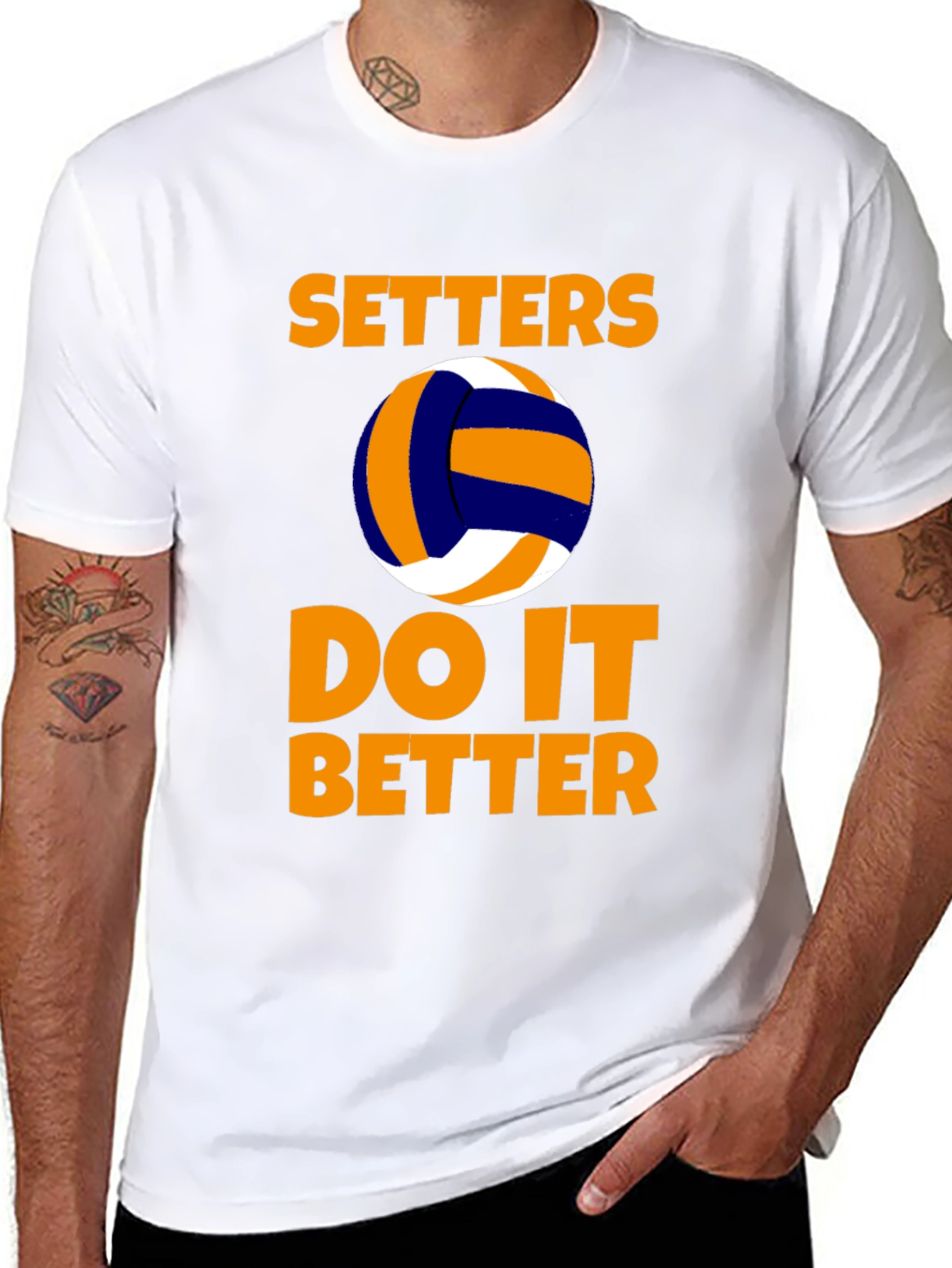 Setters Do It Better Volleyball T-Shirt