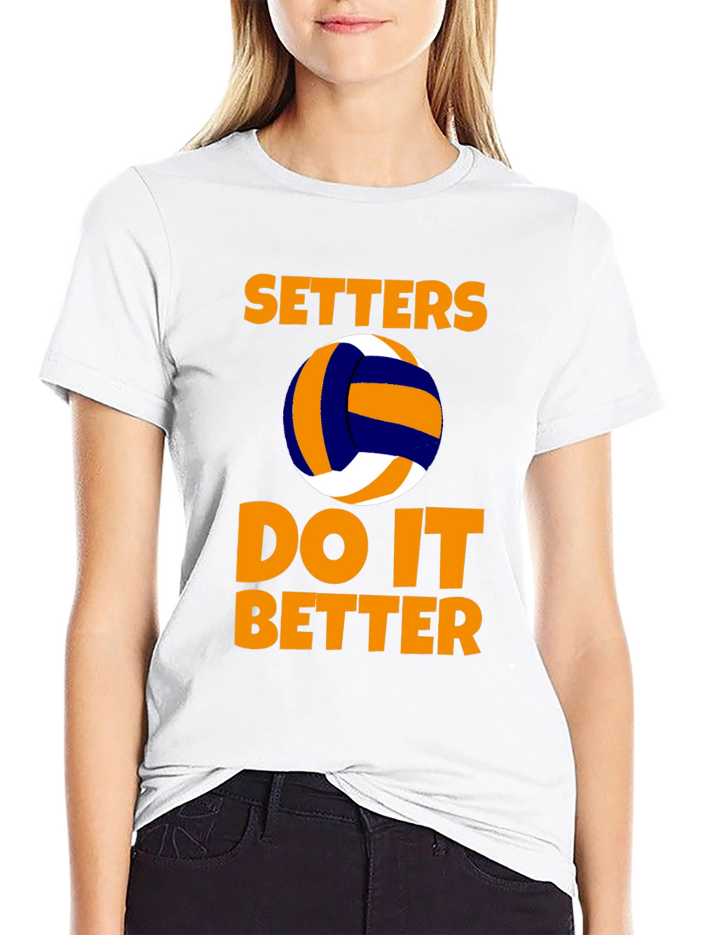 Setters Do It Better Volleyball T-Shirt