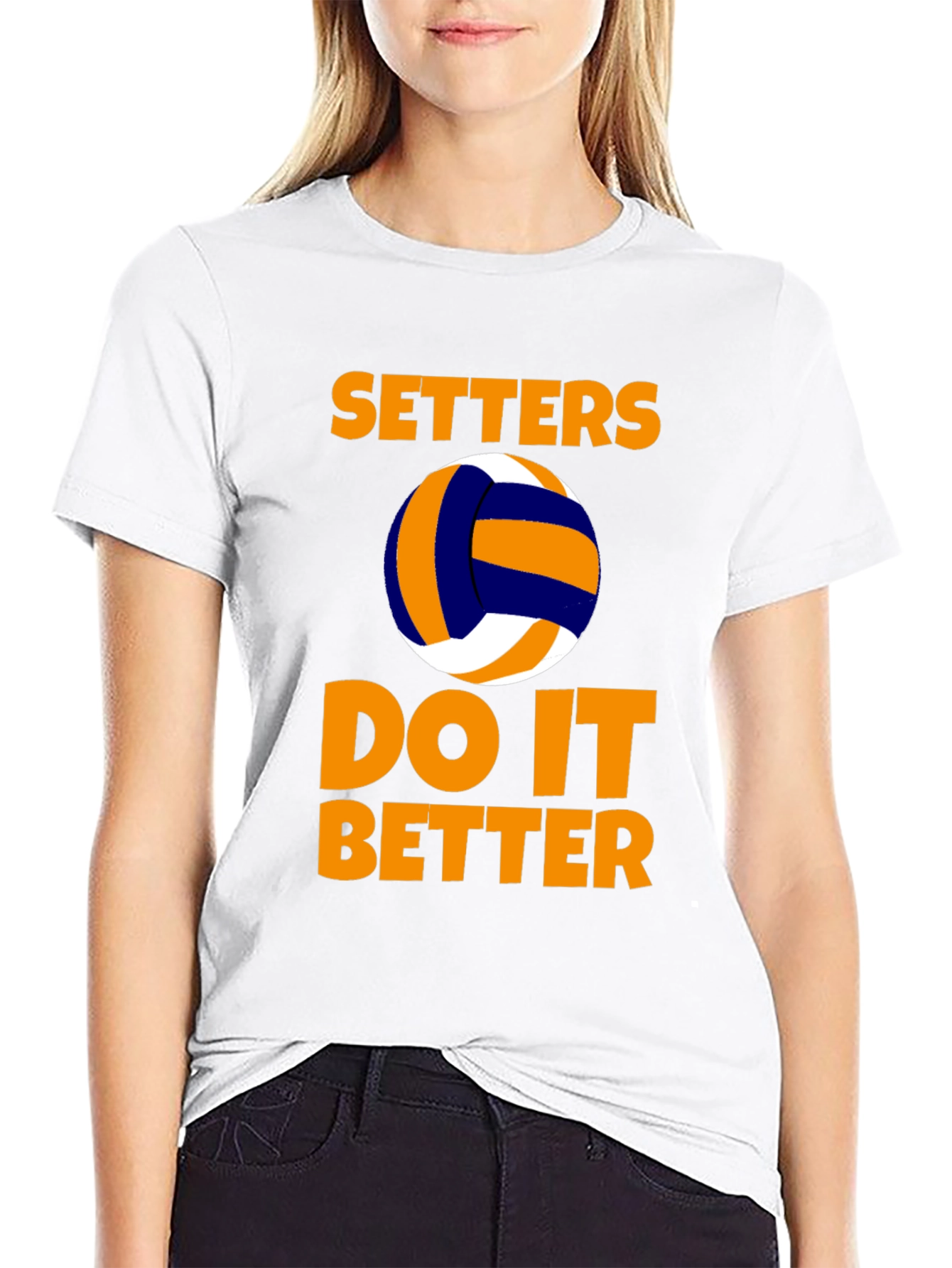 Setters Do It Better Volleyball T-Shirt