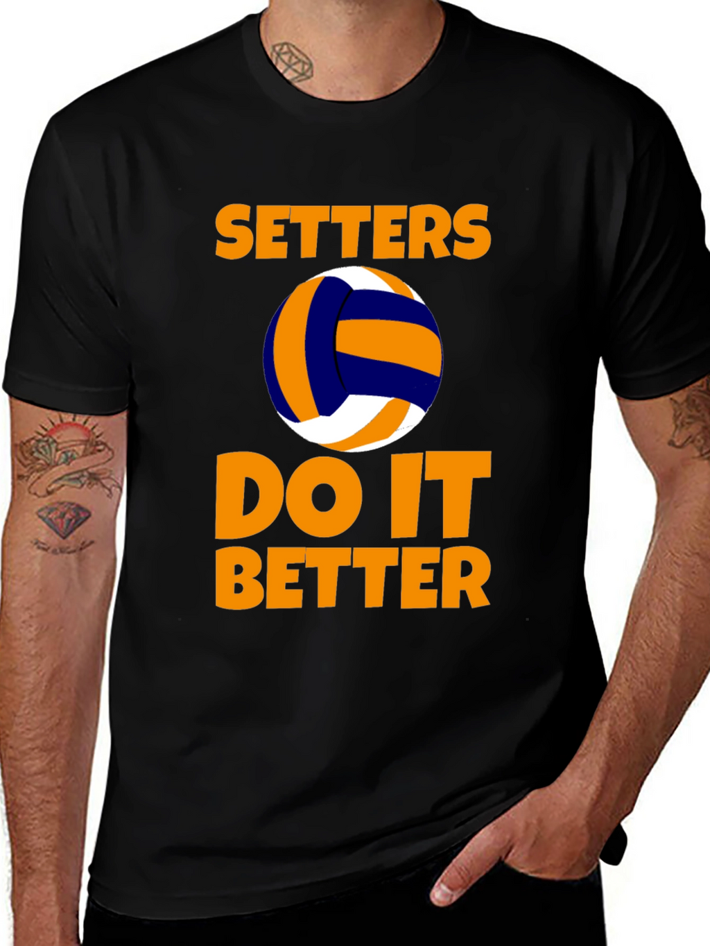 Setters Do It Better Volleyball T-Shirt