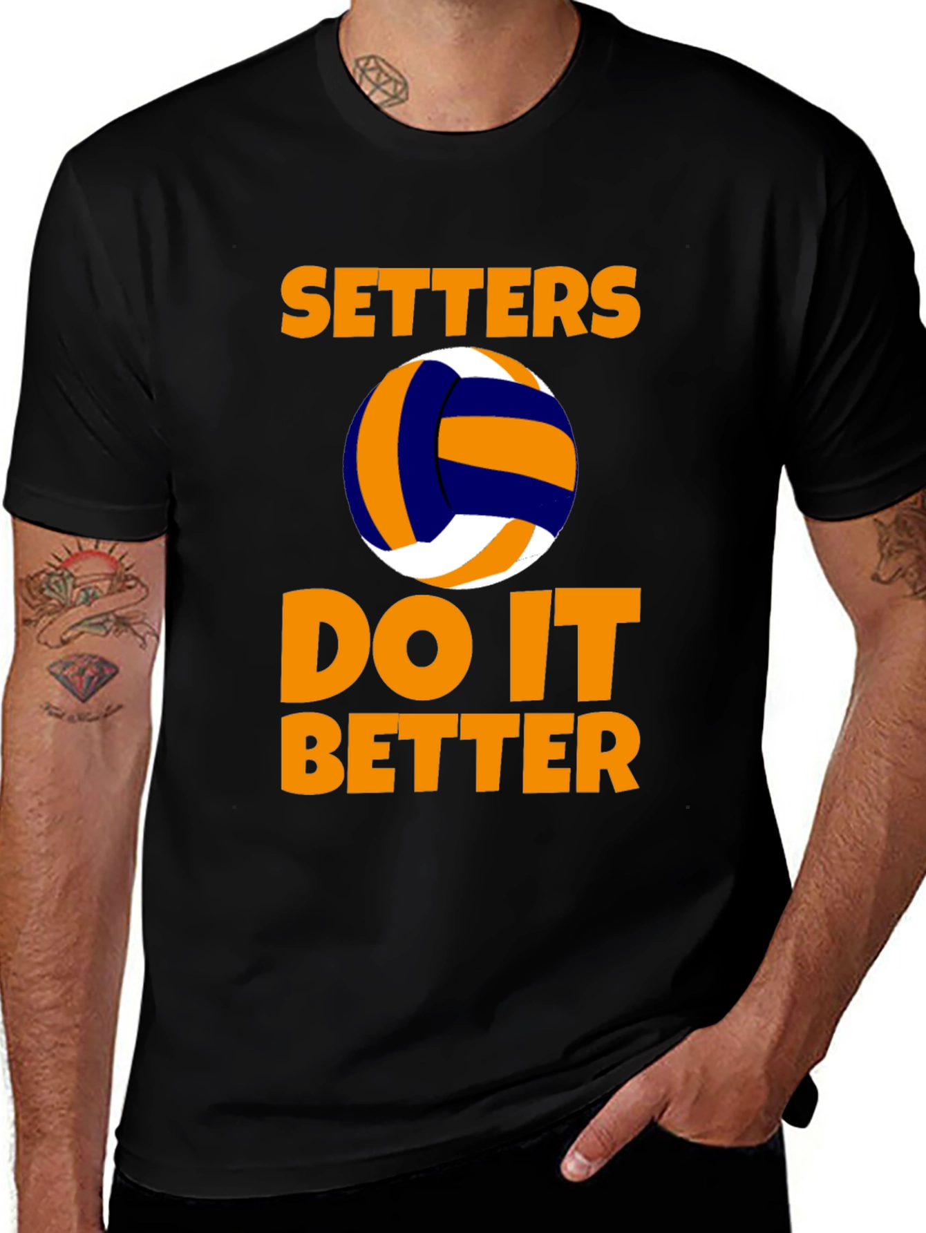 Setters Do It Better Volleyball T-Shirt