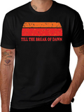 Till The Break Of Dawn Retro T-Shirt