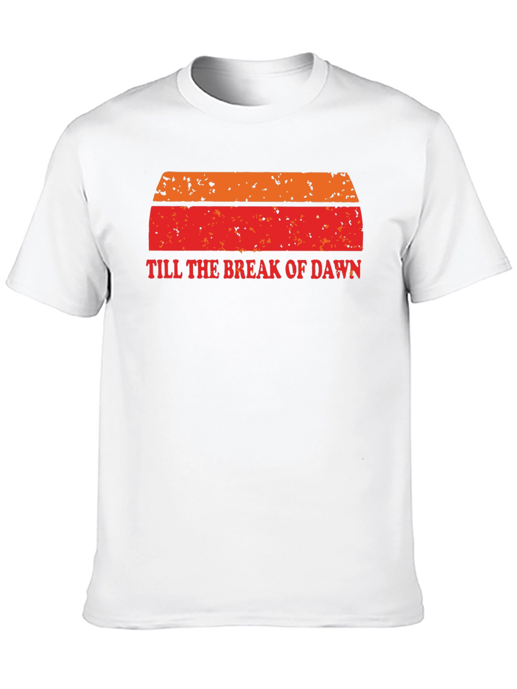 Till The Break Of Dawn Retro T-Shirt