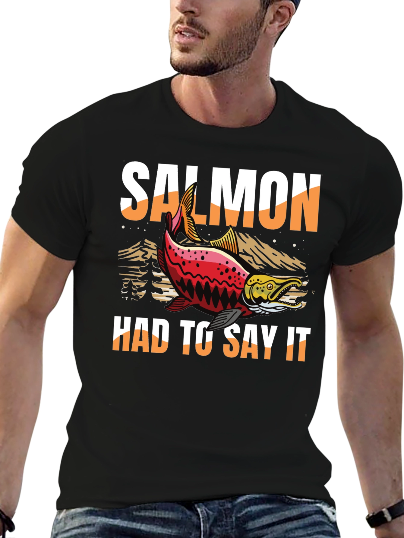 Salmon Had To Say It Graphic Tee