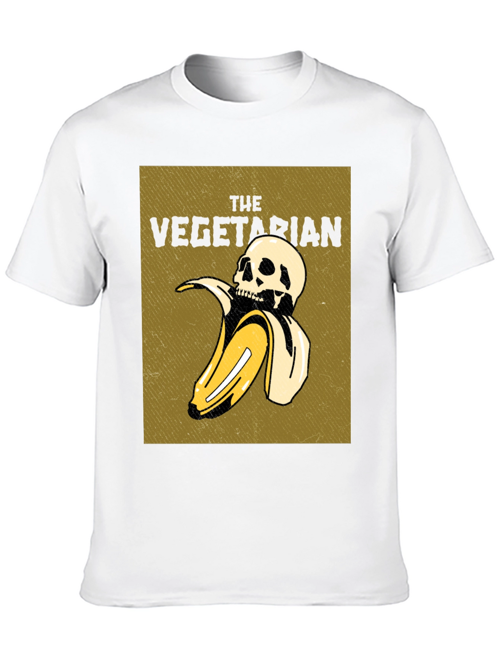 Vegetarian Skeleton Banana Funny T-Shirt