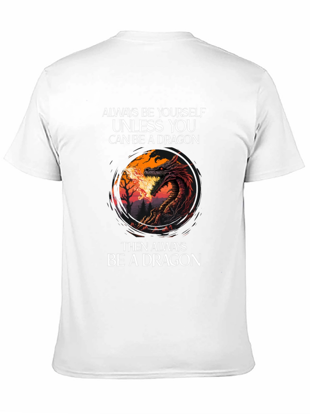 Dragon Graphic Tee - Always Be Yourself