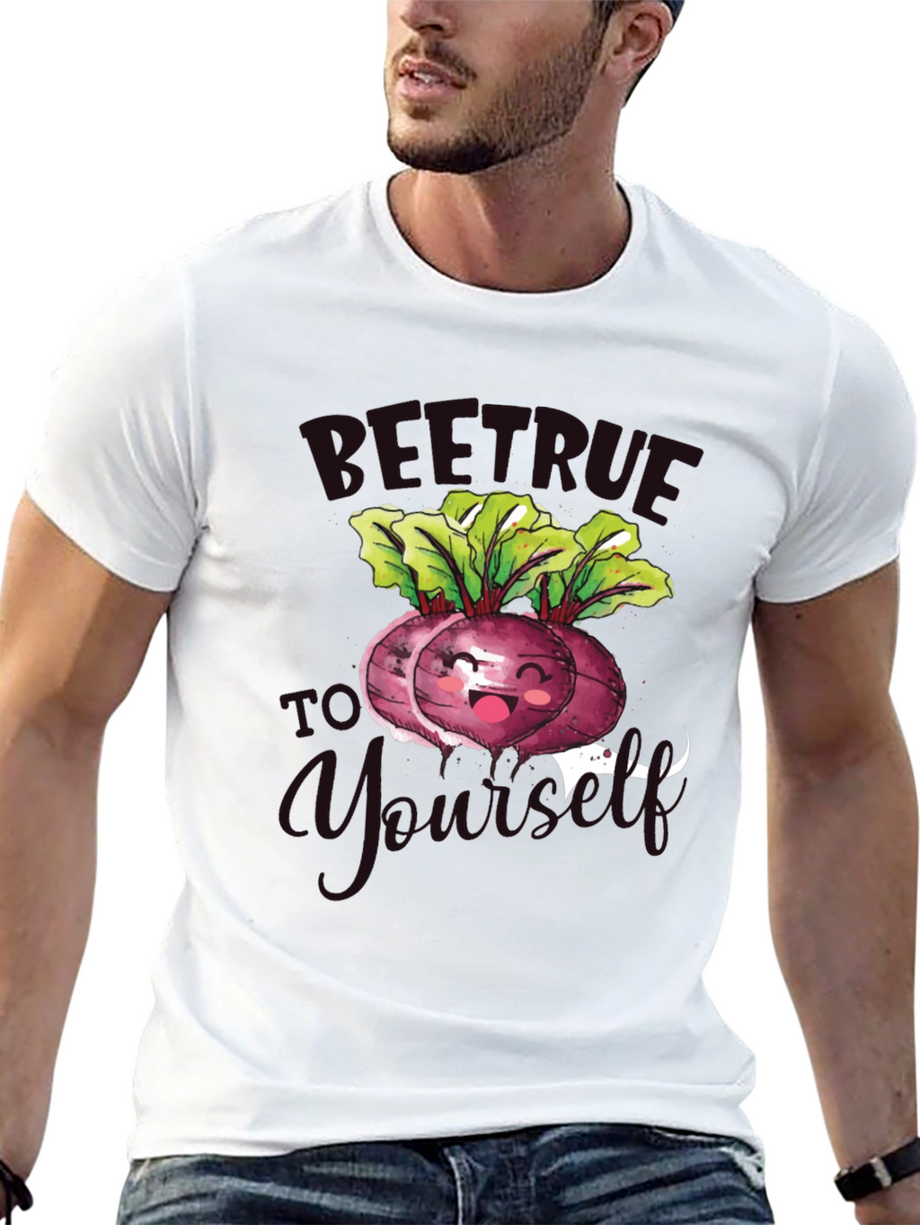 Beet Juice Graphic Tee - Black