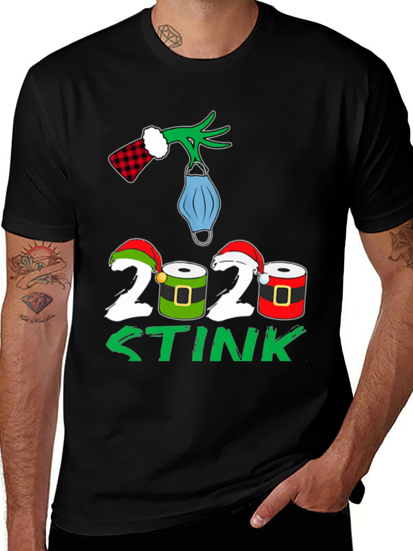 2020 Stink Toilet Paper Roll Christmas T-Shirt