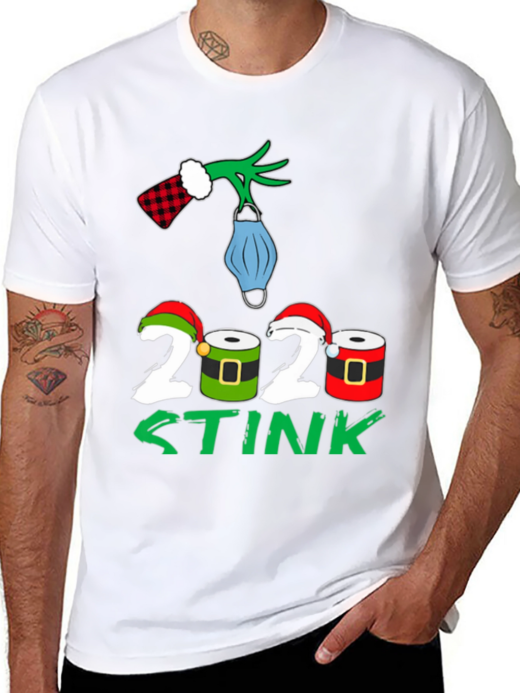 2020 Stink Toilet Paper Roll Christmas T-Shirt