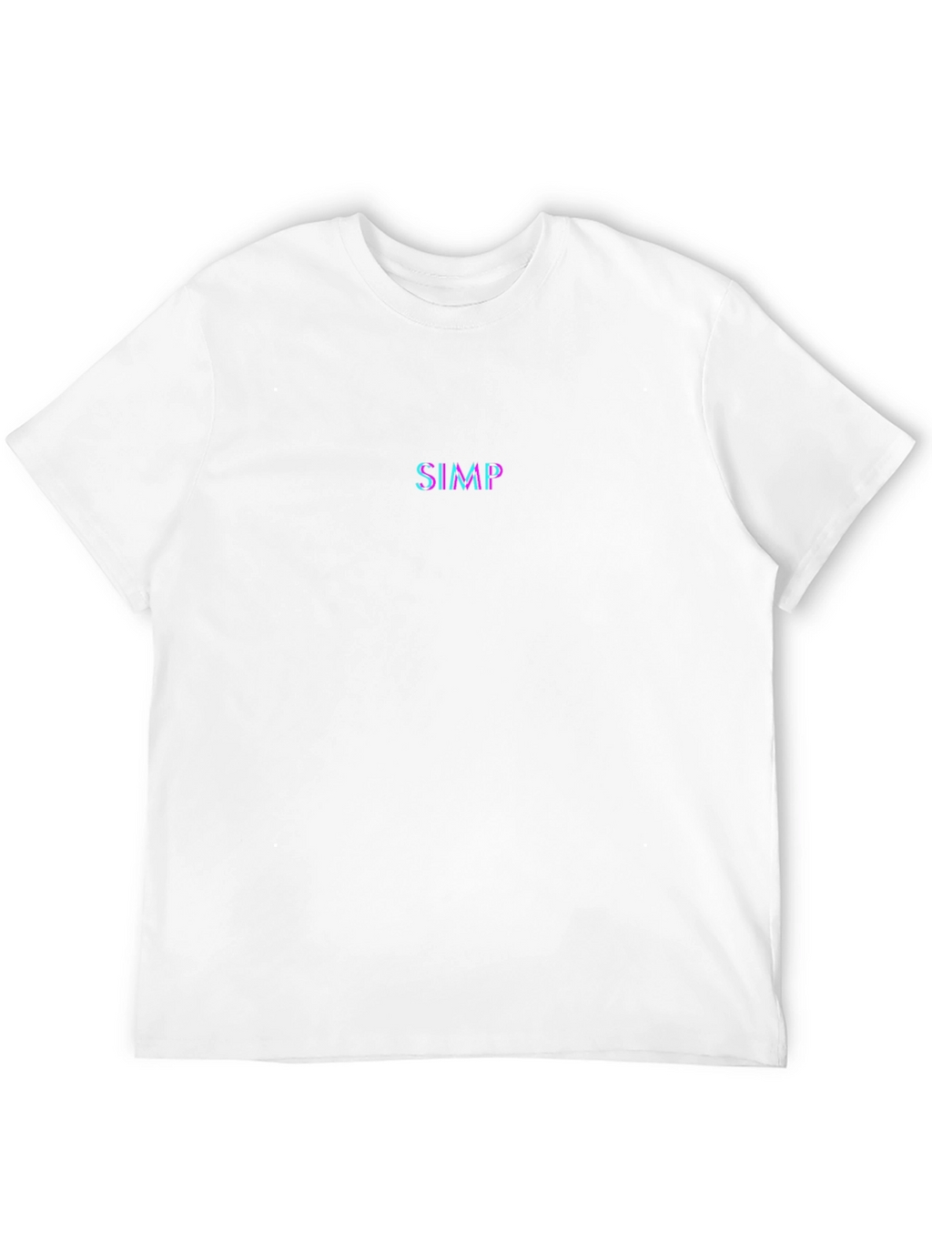 SIMP Graphic Tee - Black Crew Neck T-Shirt