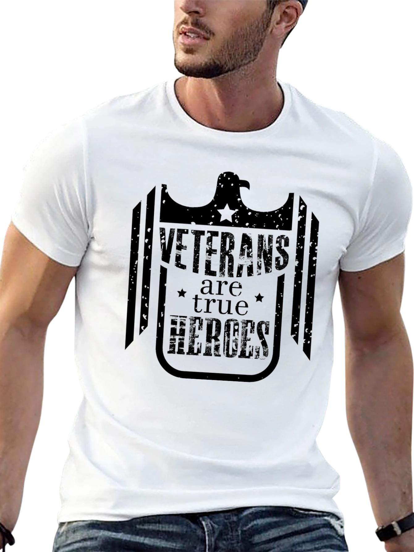 Veterans are True Heroes T-Shirt
