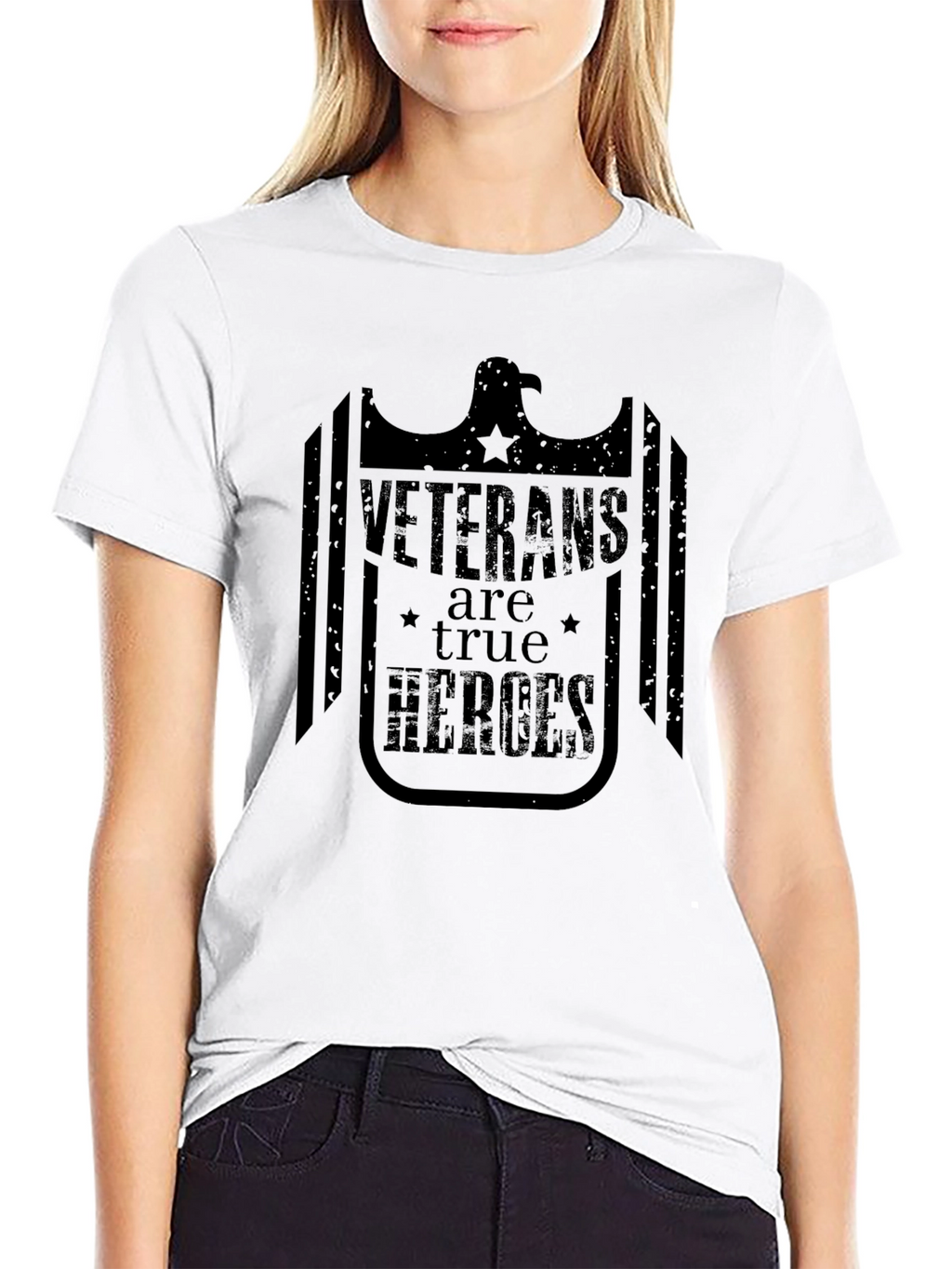 Veterans are True Heroes T-Shirt