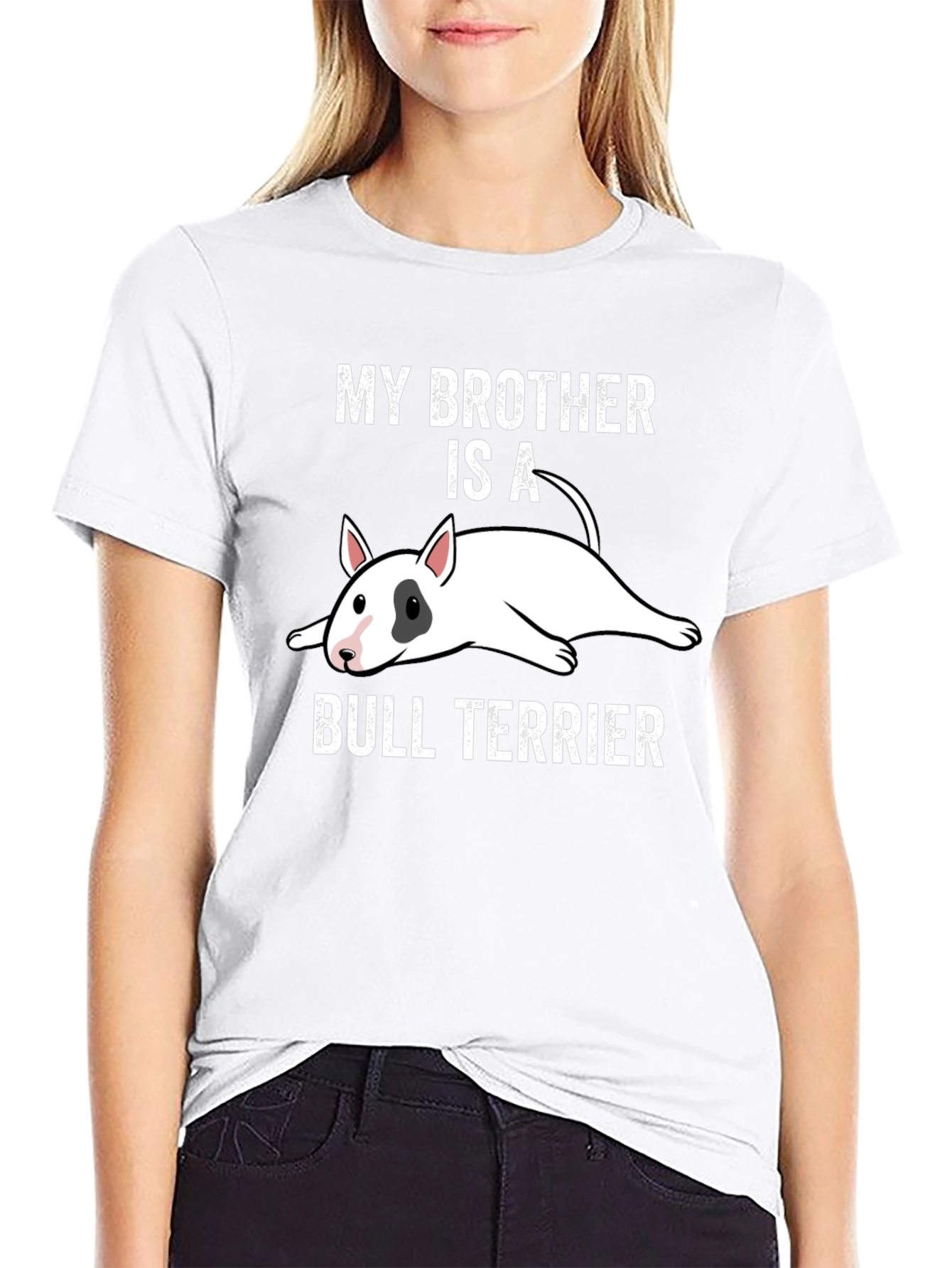 My Brother is a Bull Terrier Graphic T-Shirt