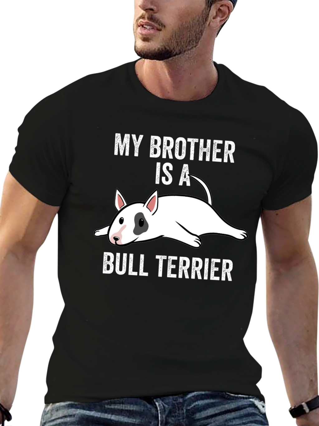 My Brother is a Bull Terrier Graphic T-Shirt