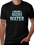 Hydration Reminder Tee - Drink More Water