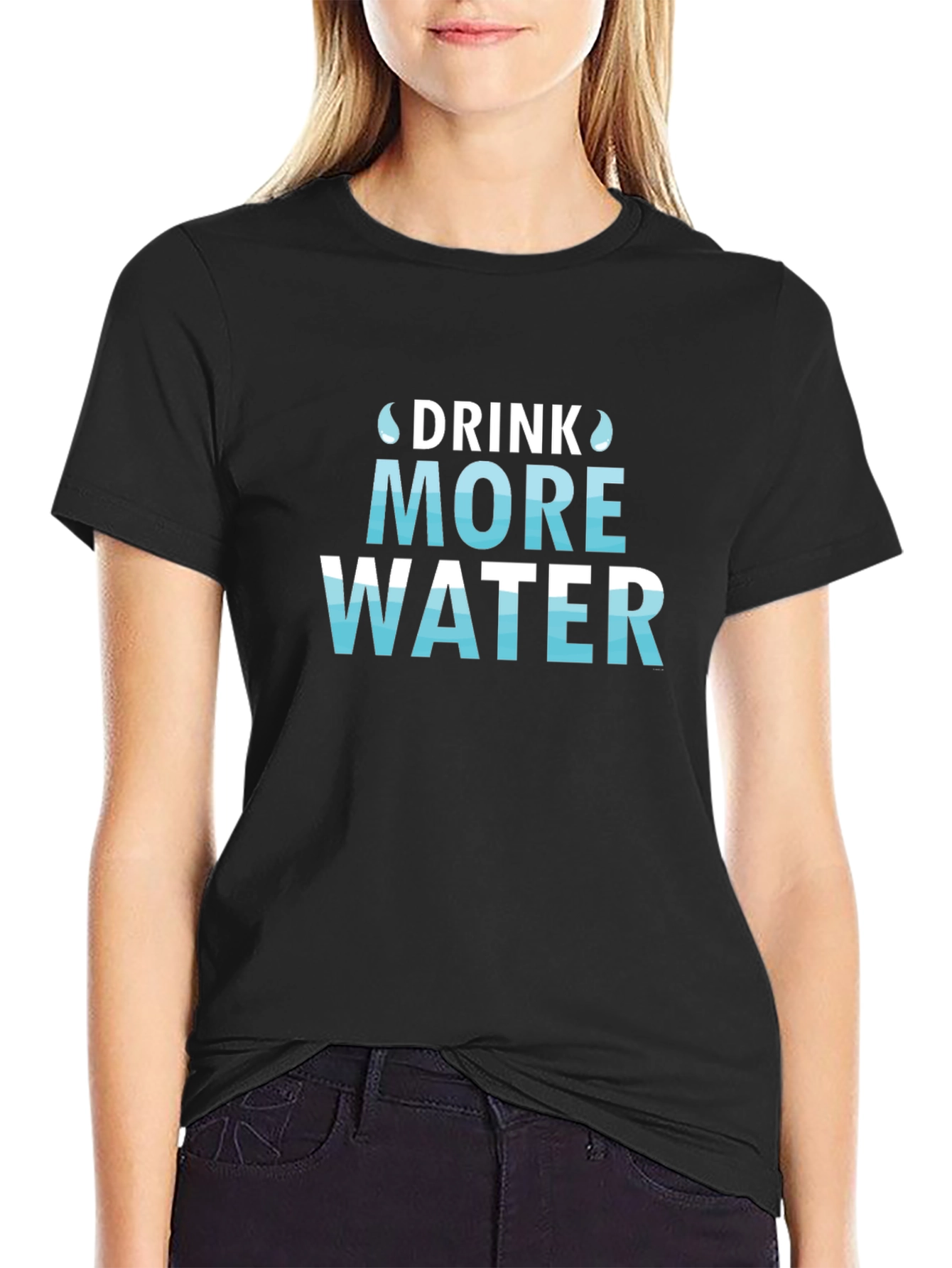 Hydration Reminder Tee - Drink More Water