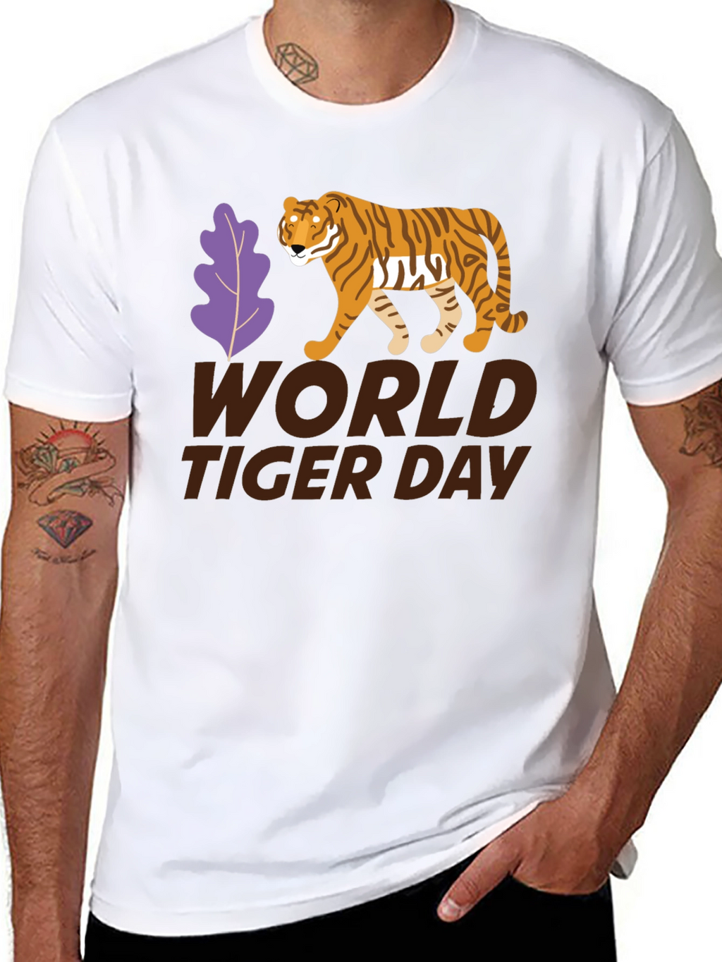 World Tiger Day Graphic T-Shirt