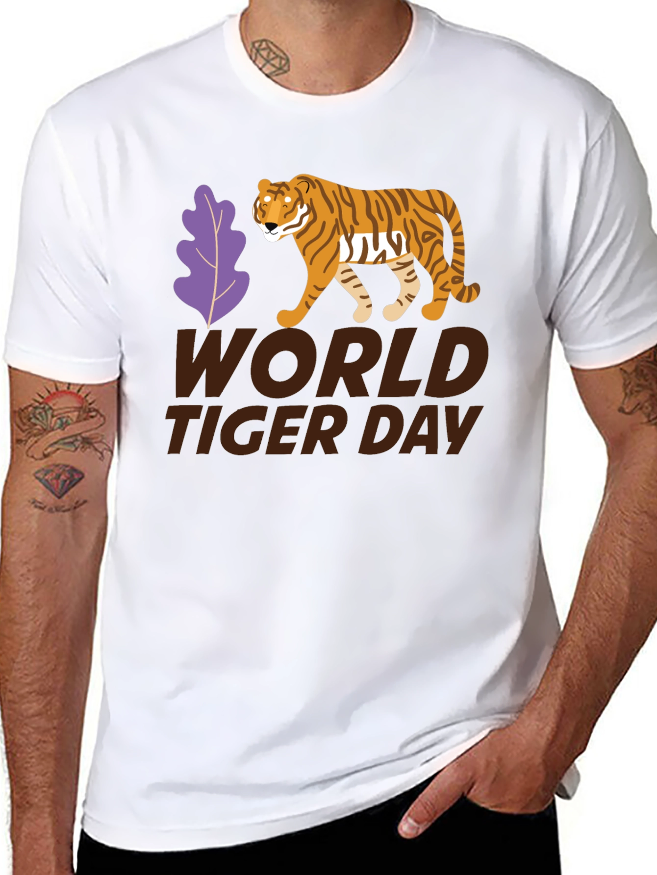 World Tiger Day Graphic T-Shirt