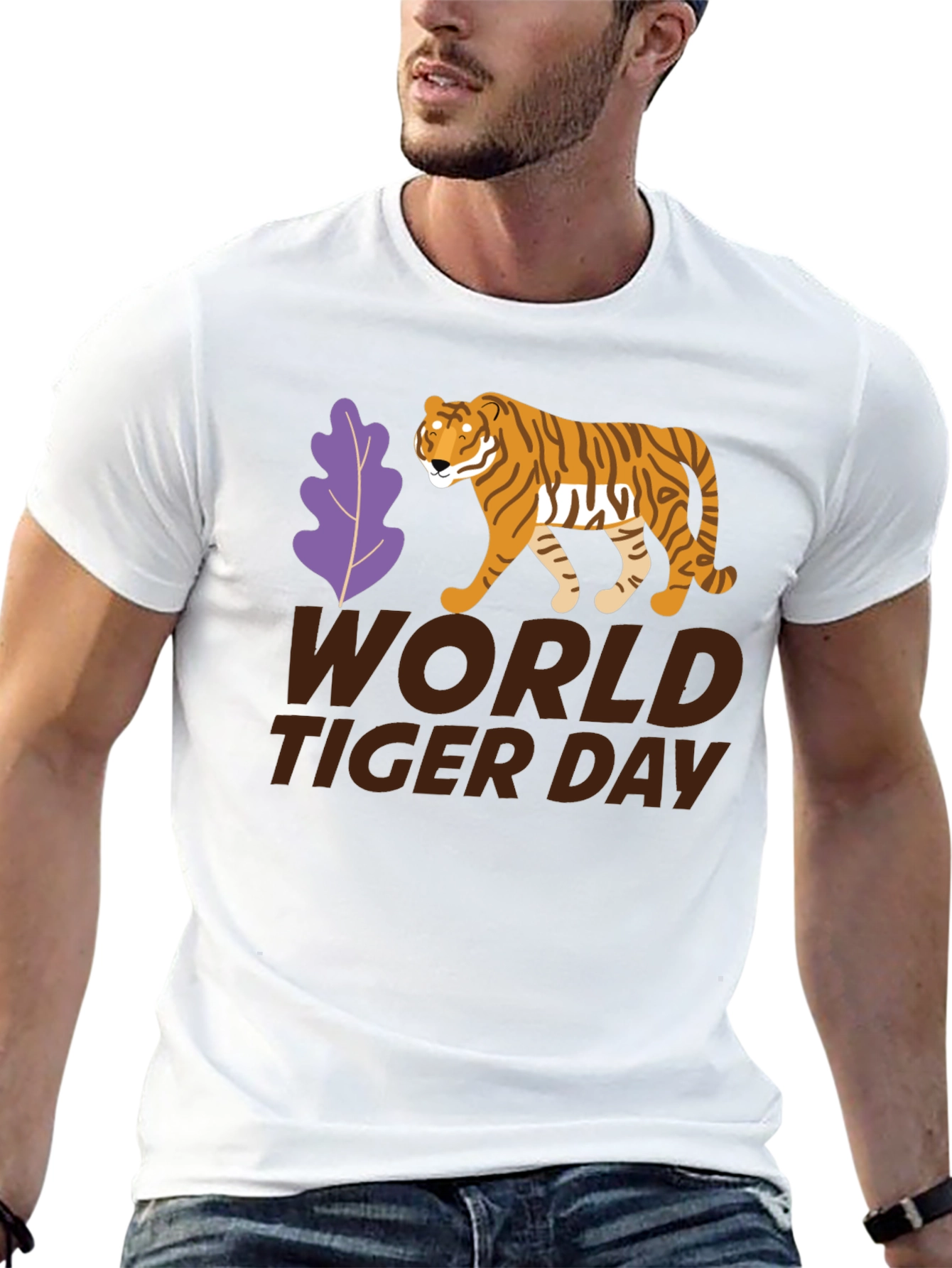 World Tiger Day Graphic T-Shirt