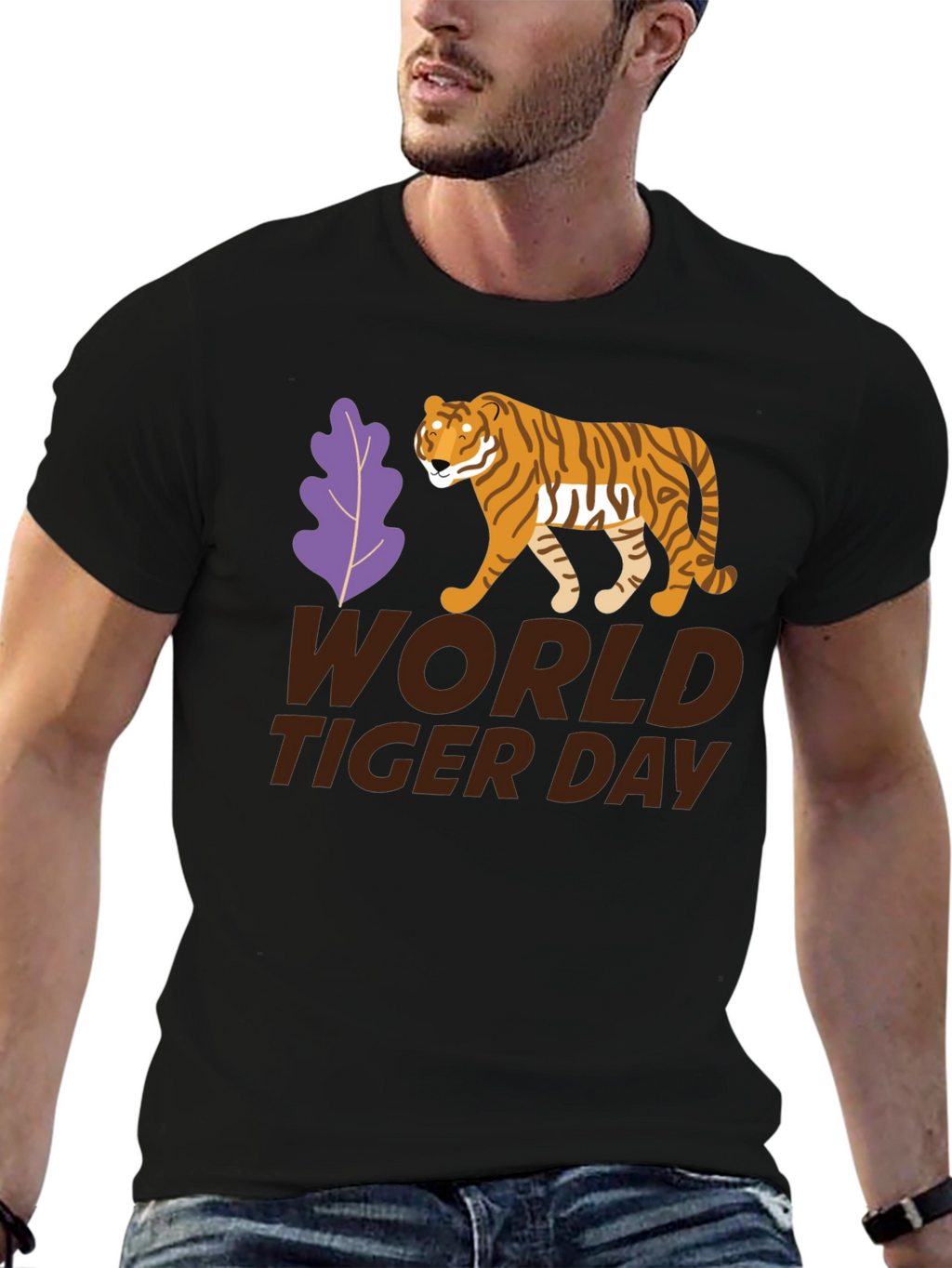 World Tiger Day Graphic T-Shirt