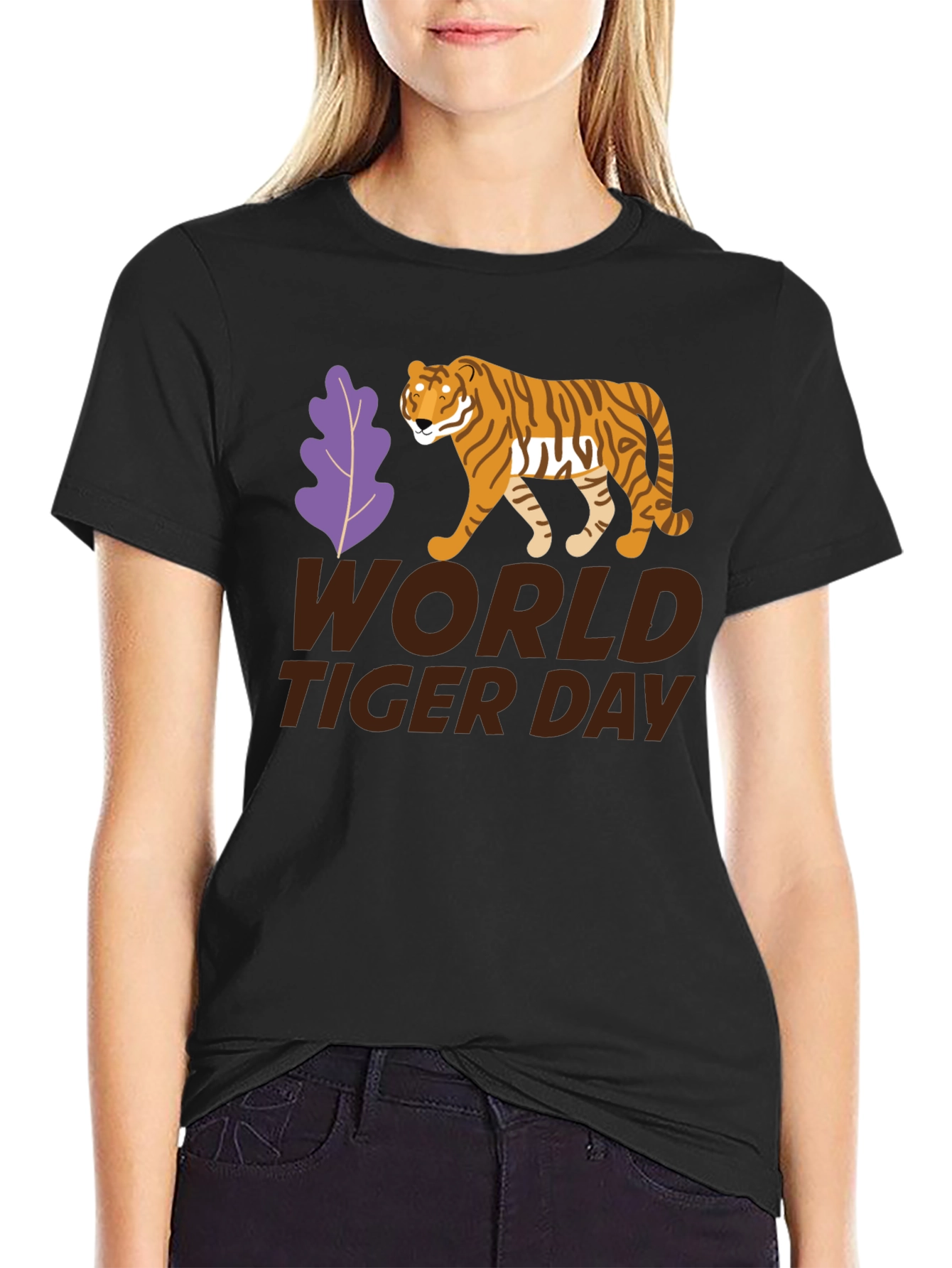 World Tiger Day Graphic T-Shirt