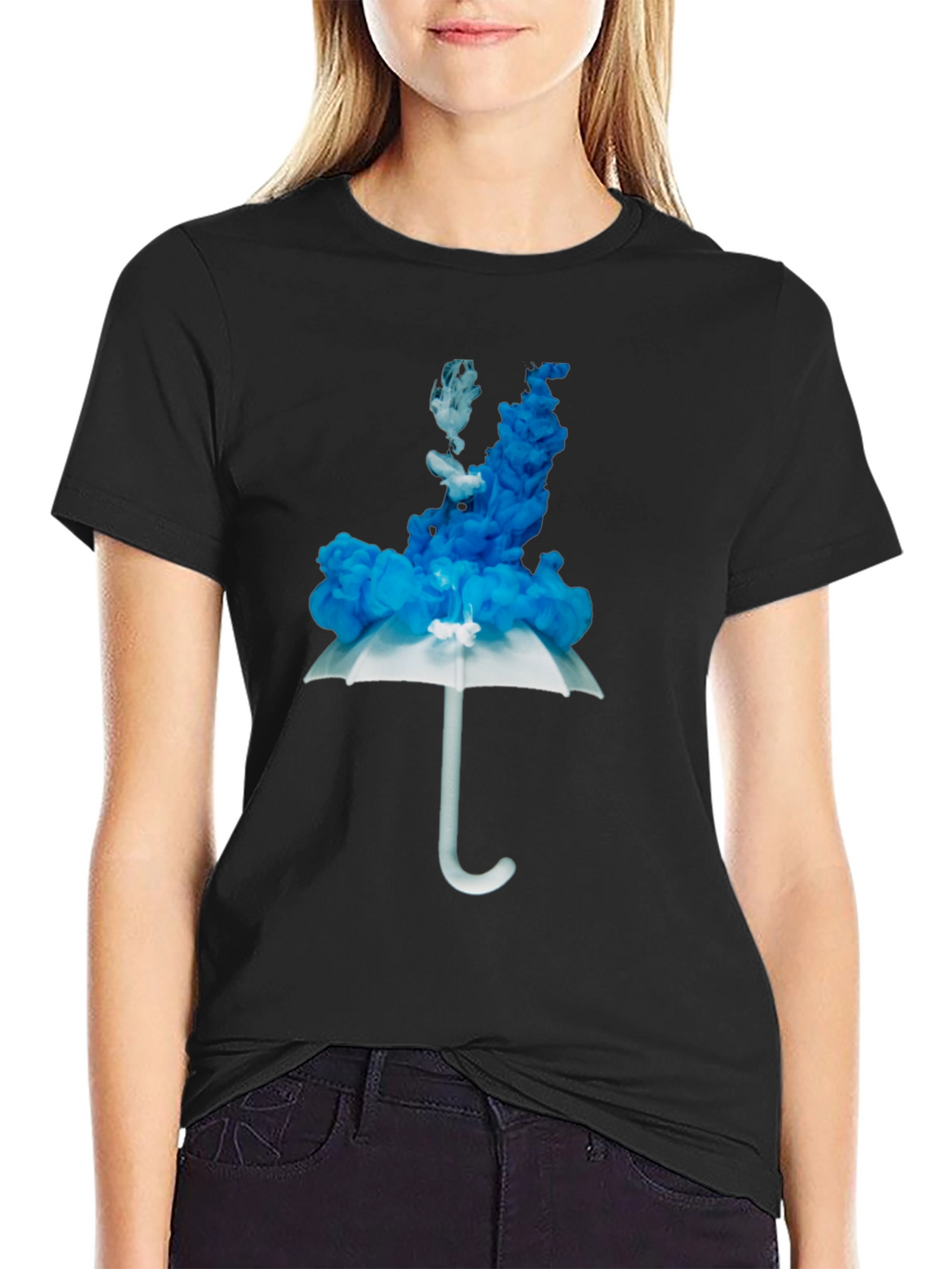 Ink Umbrella Graphic T-Shirt
