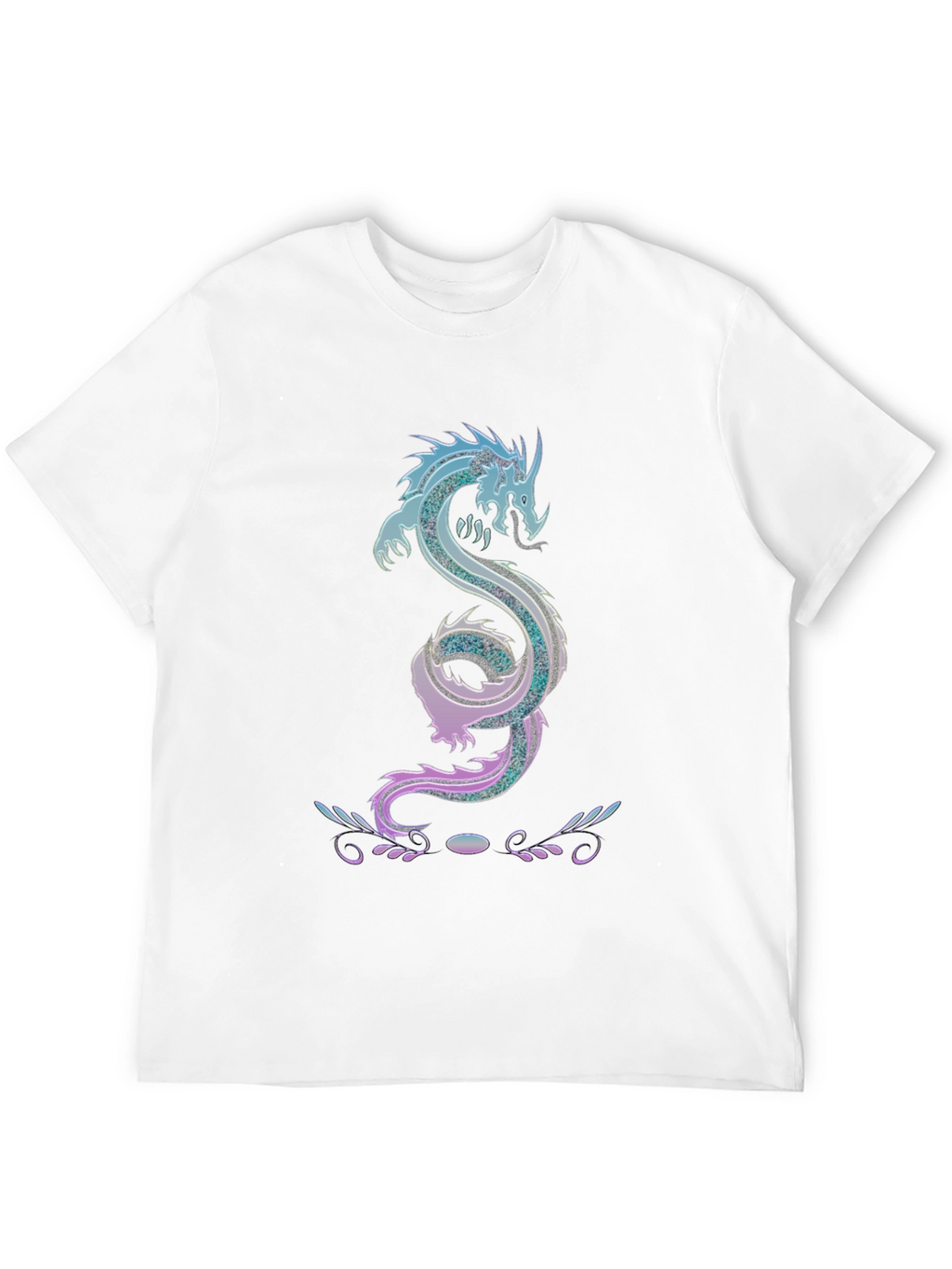 Dragon Graphic T-Shirt - Mens Black Tee