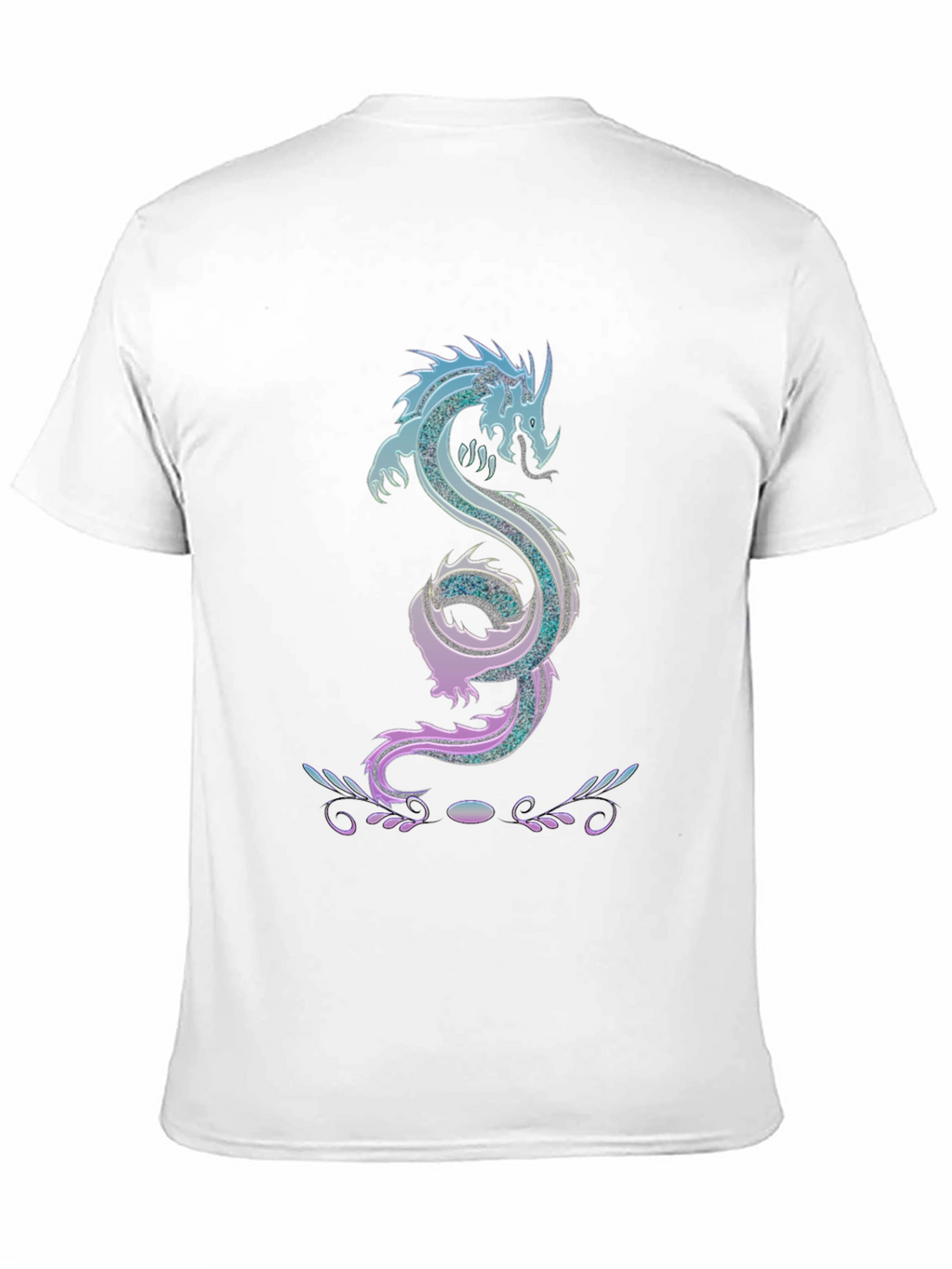 Dragon Graphic T-Shirt - Mens Black Tee
