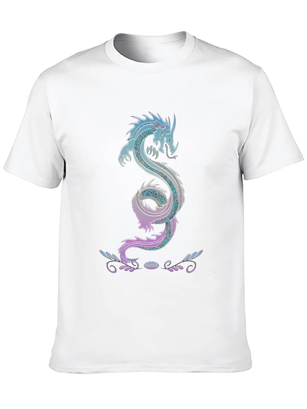 Dragon Graphic T-Shirt - Mens Black Tee