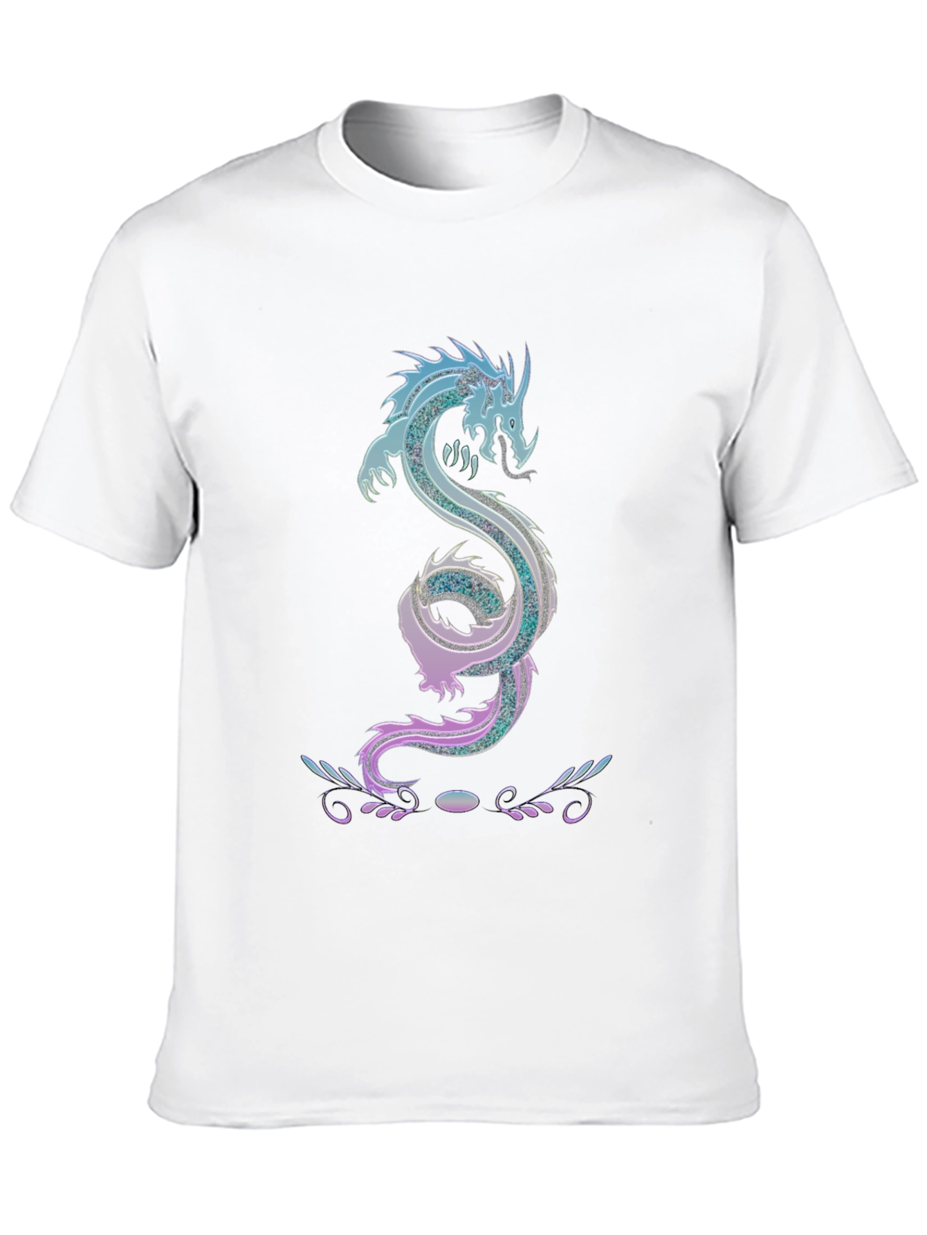 Dragon Graphic T-Shirt - Mens Black Tee