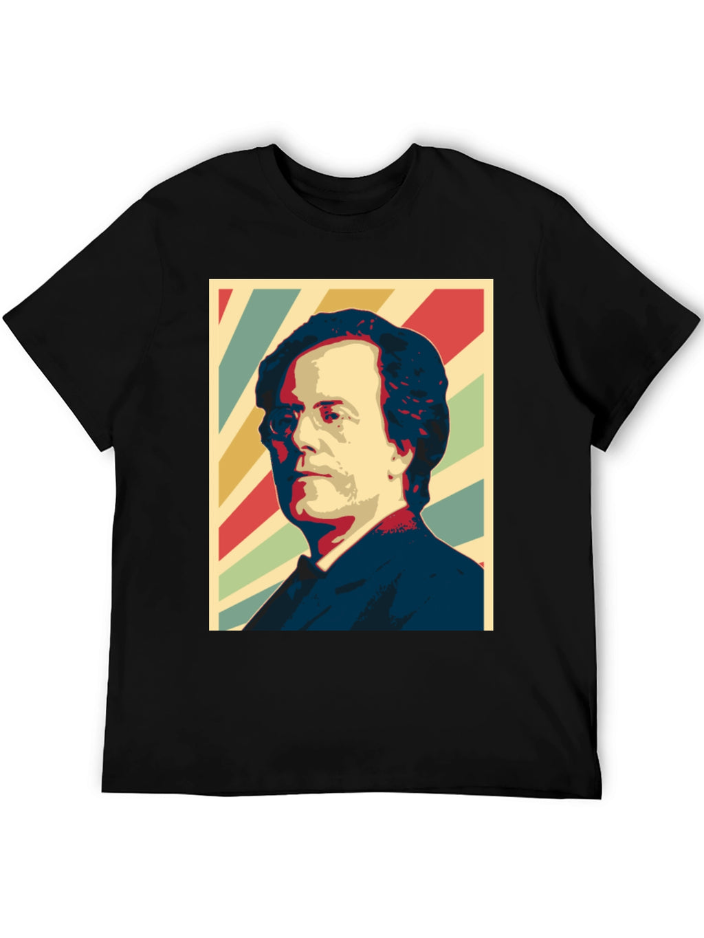 Retro Portrait Graphic Tee - Classic Style