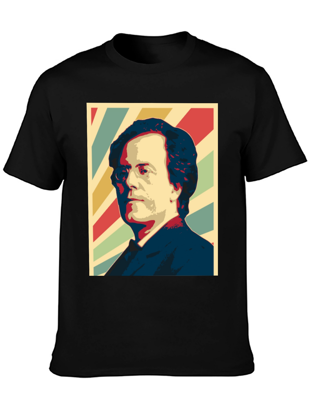 Retro Portrait Graphic Tee - Classic Style