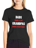 Dads Know a Lot Grandpas Know Everything T-Shirt