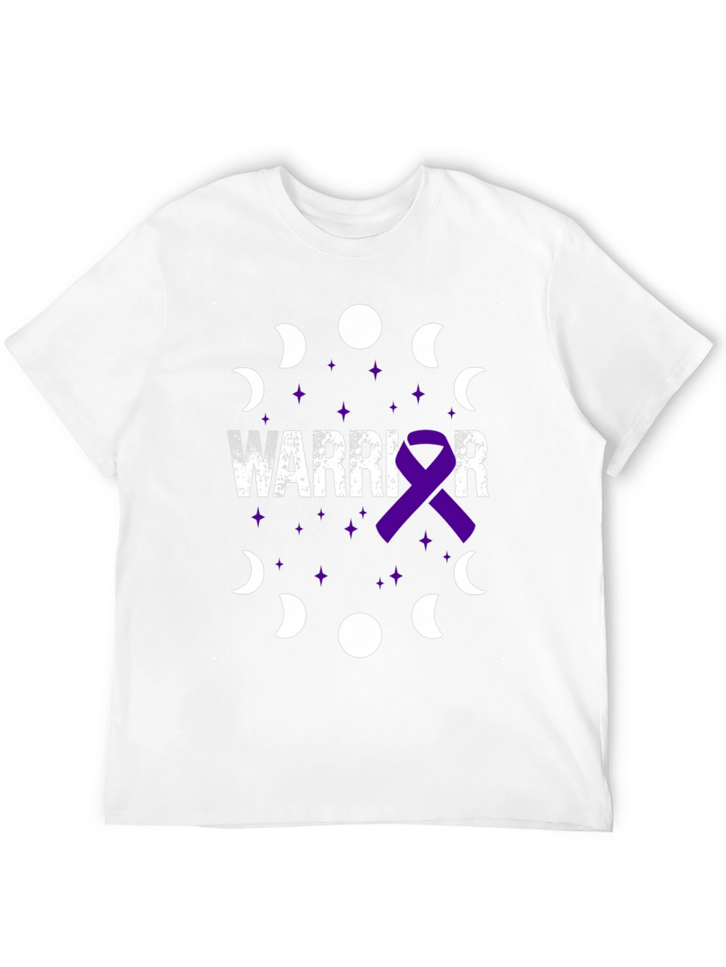 Warrior Purple Ribbon T-Shirt