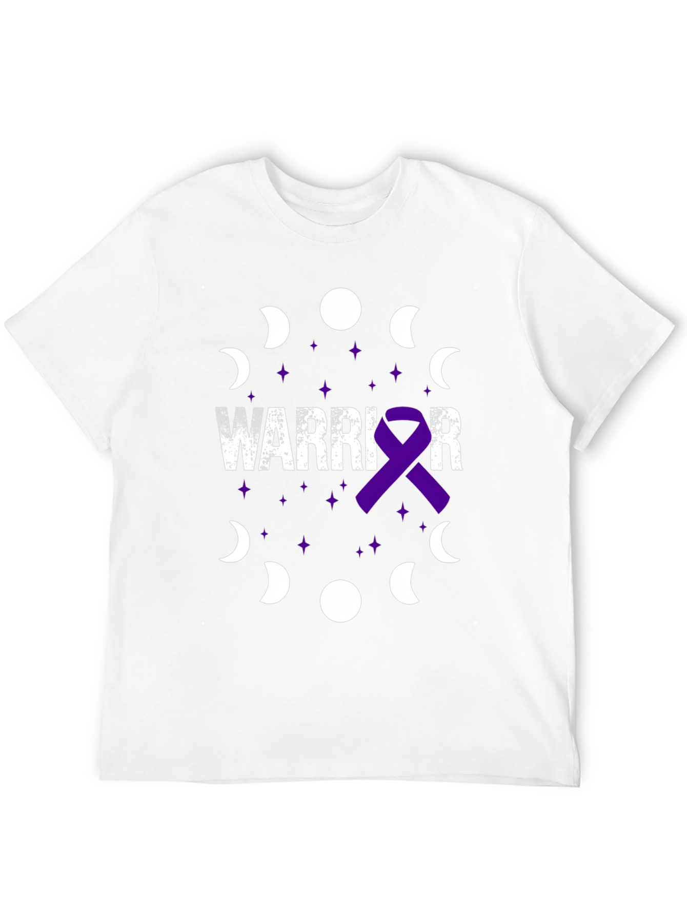 Warrior Purple Ribbon T-Shirt
